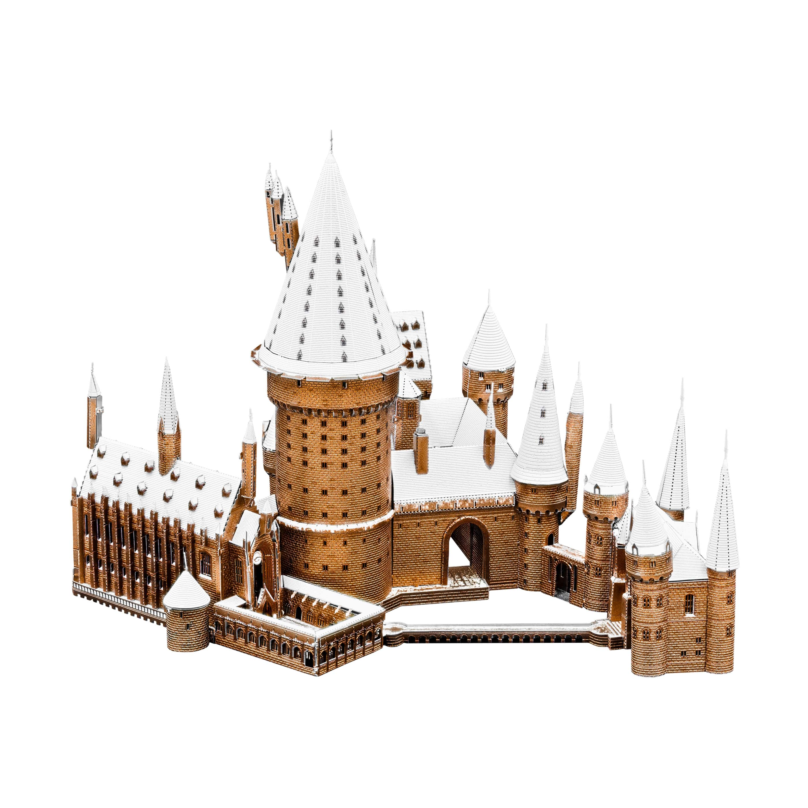 Metal Earth ICONX Harry Potter Hogwarts in Snow 3D Metal Model Kit Michaels