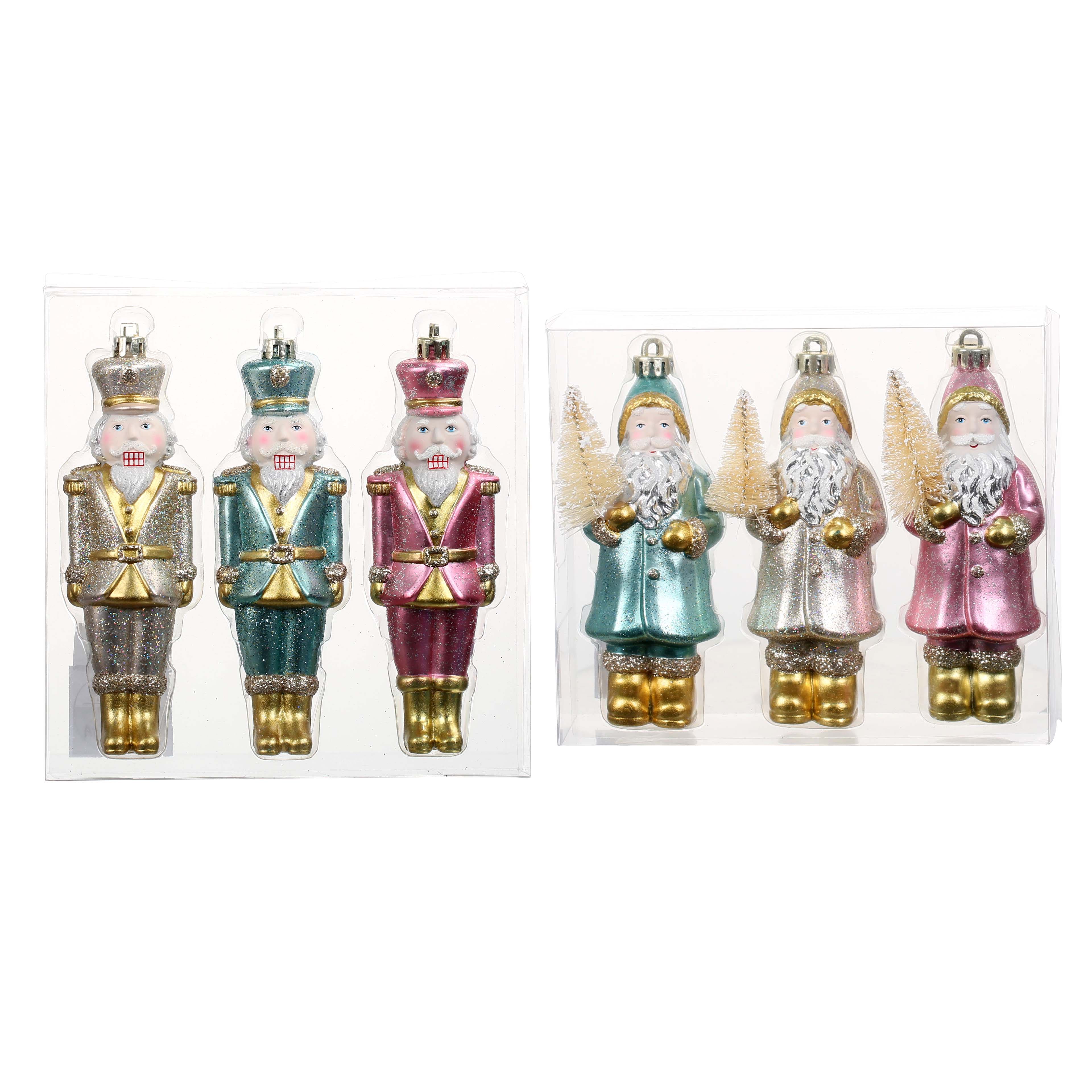 Assorted 3 Pack Christmas Figurine Ornaments by Ashland&#xAE;