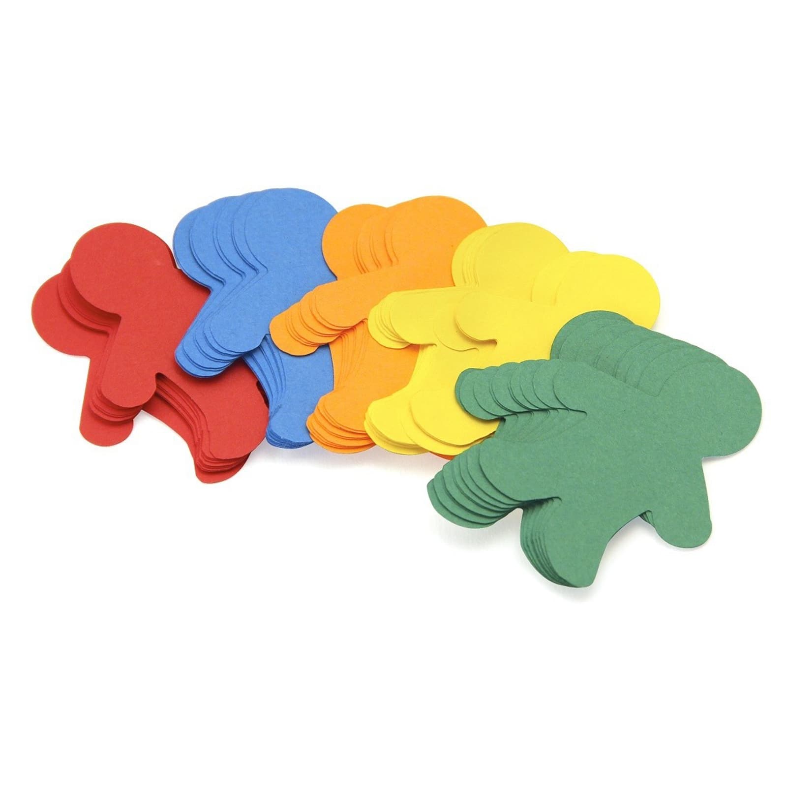 Hygloss&#xAE; 2&#x22; People Pocket Shapes, 6 Packs of 100