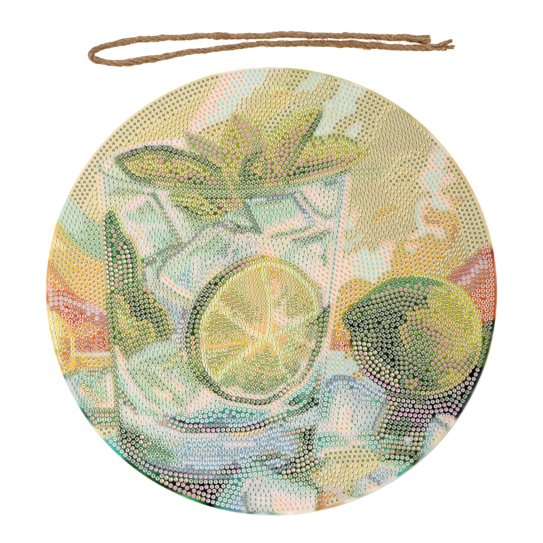 Mojito Wood Plaque Diamond Art Kit by Make Market&#xAE;