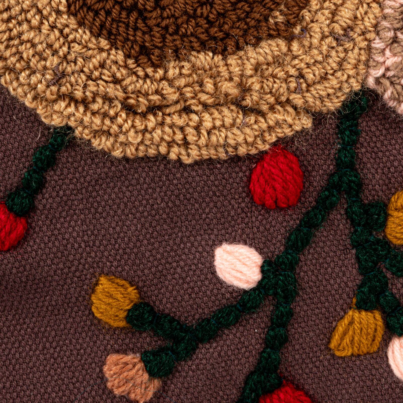 Hello Honey® 18" Multicolor Embroidered Tufted Pillow Set