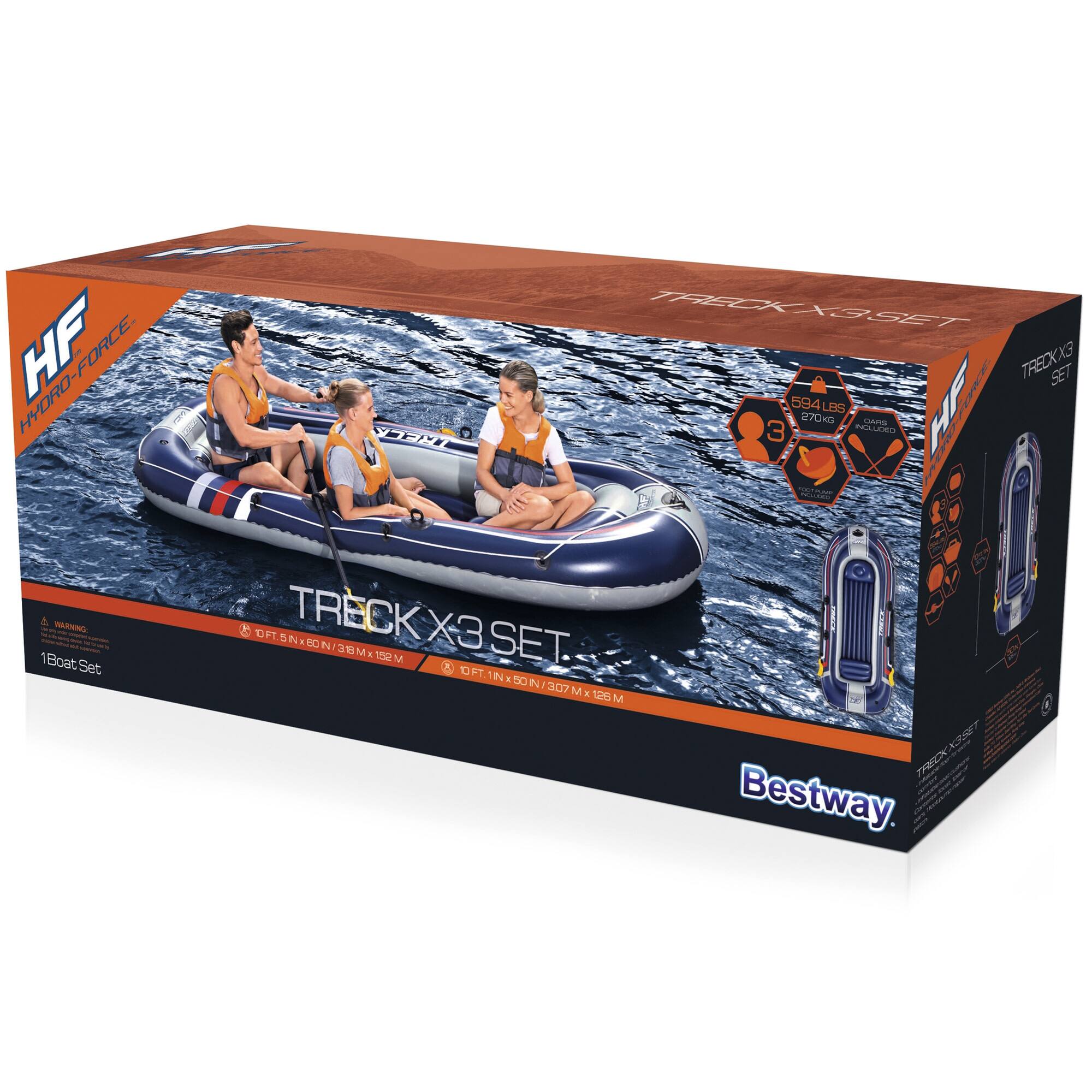 Bestway 10ft. Treck X3 Set