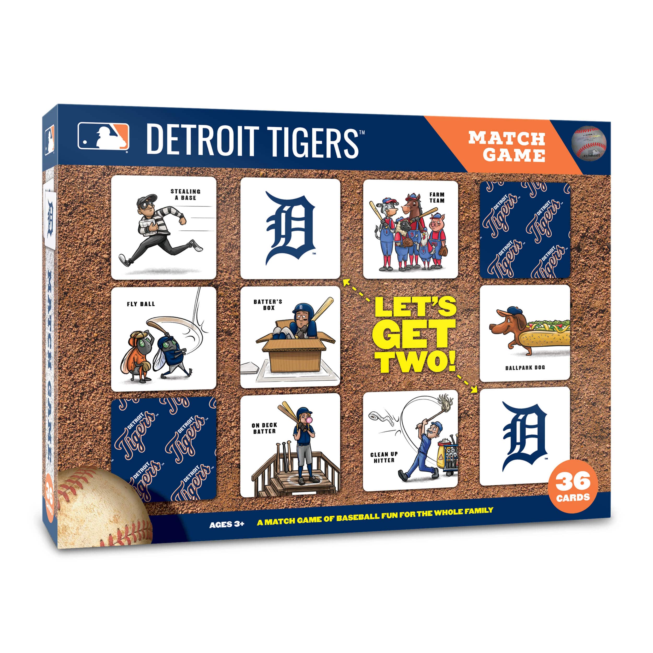 Major League Baseball Licensed Memory Match Game