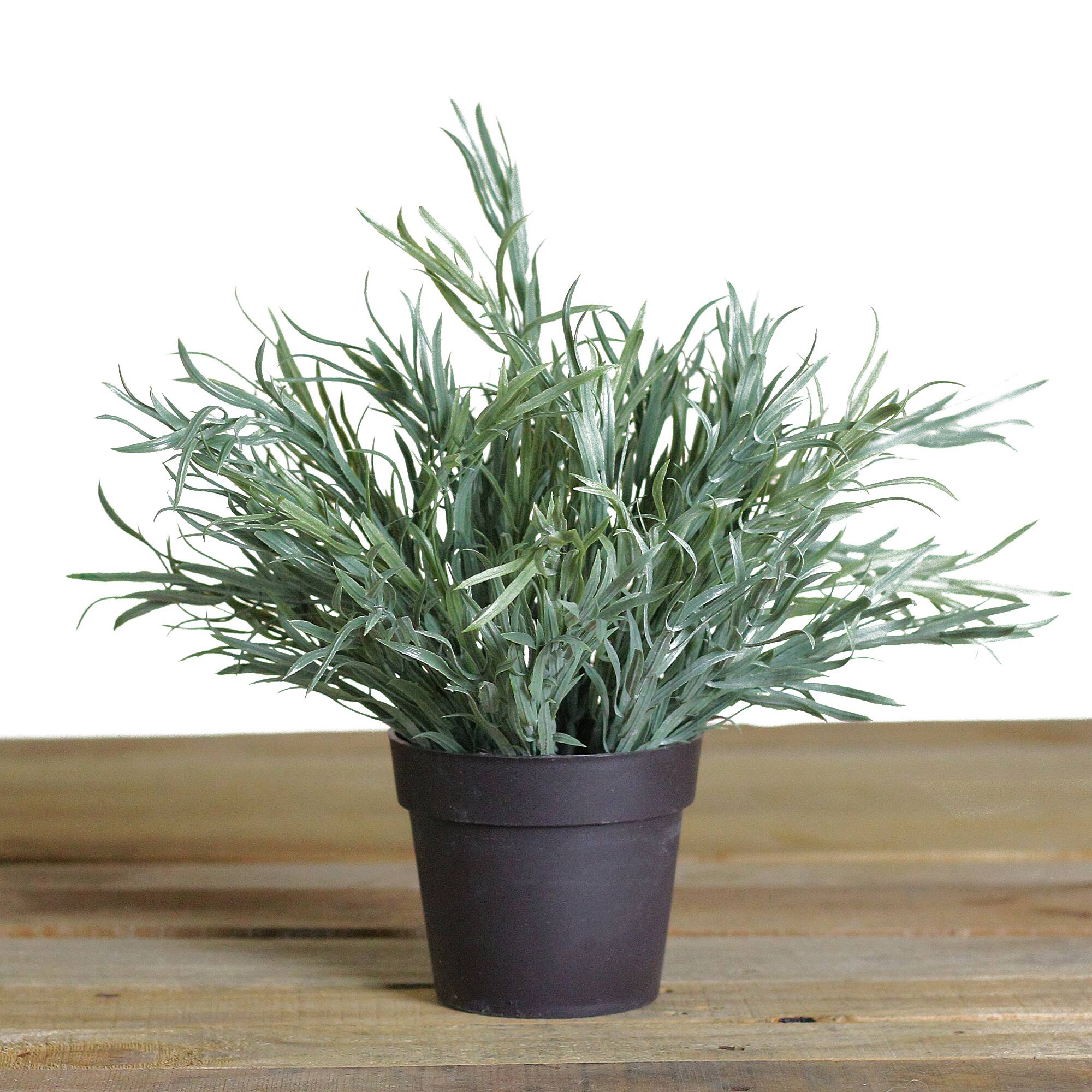11" Potted Spring Foliage
