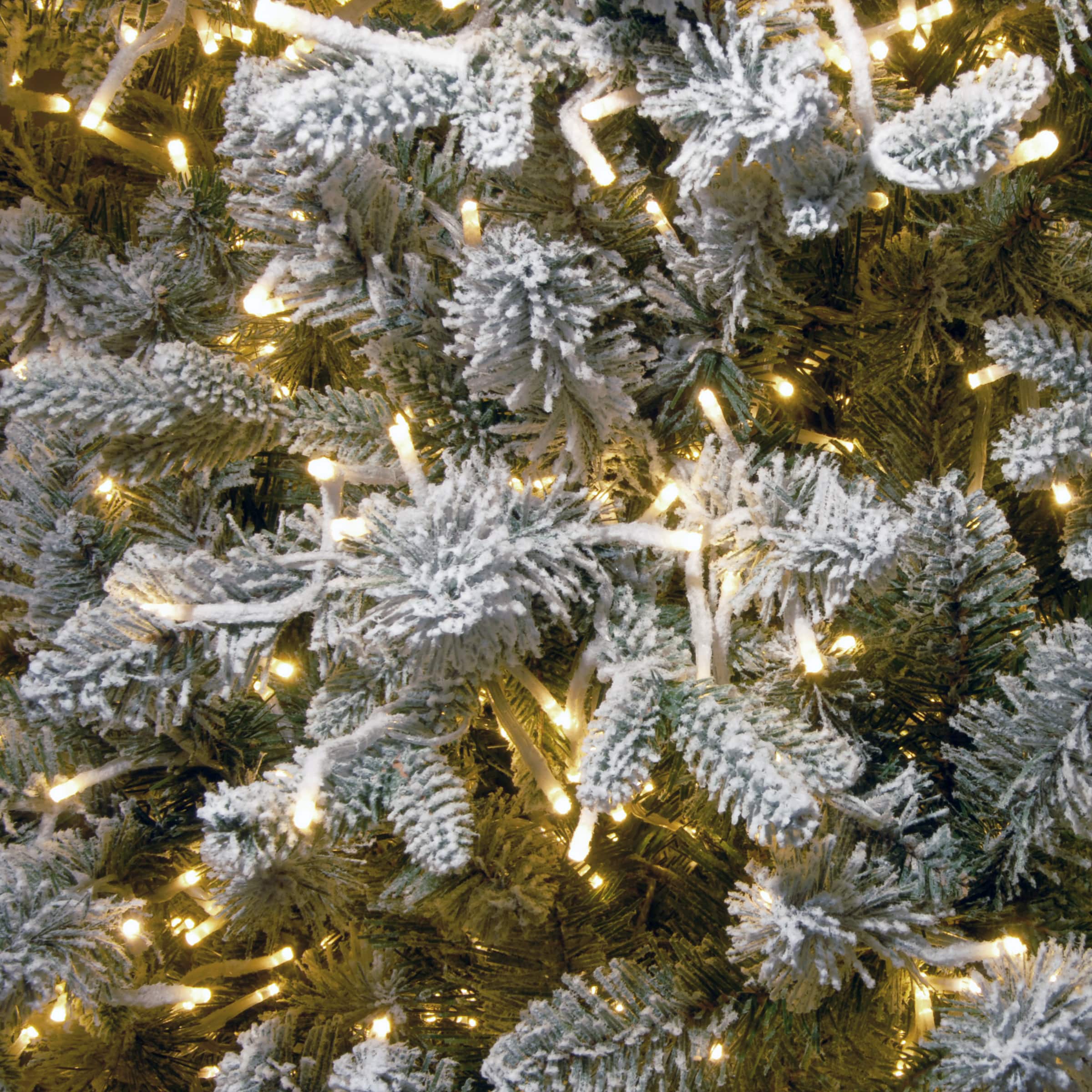 6.5ft. Pre-Lit Iceland Fir Artificial Christmas Tree, Dual Color&#xAE; LED Cosmic Lights&#xAE;