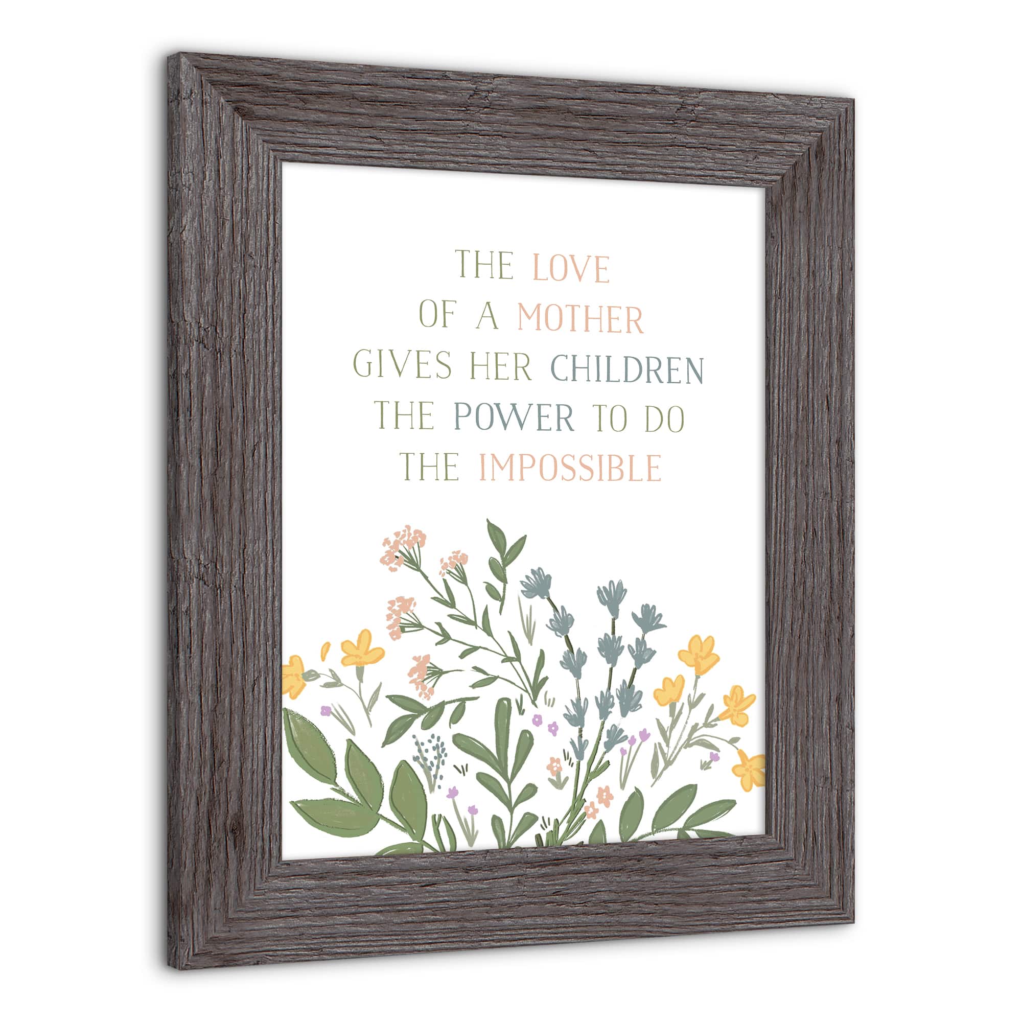 The Power to Do the Impossible Western Framed Print