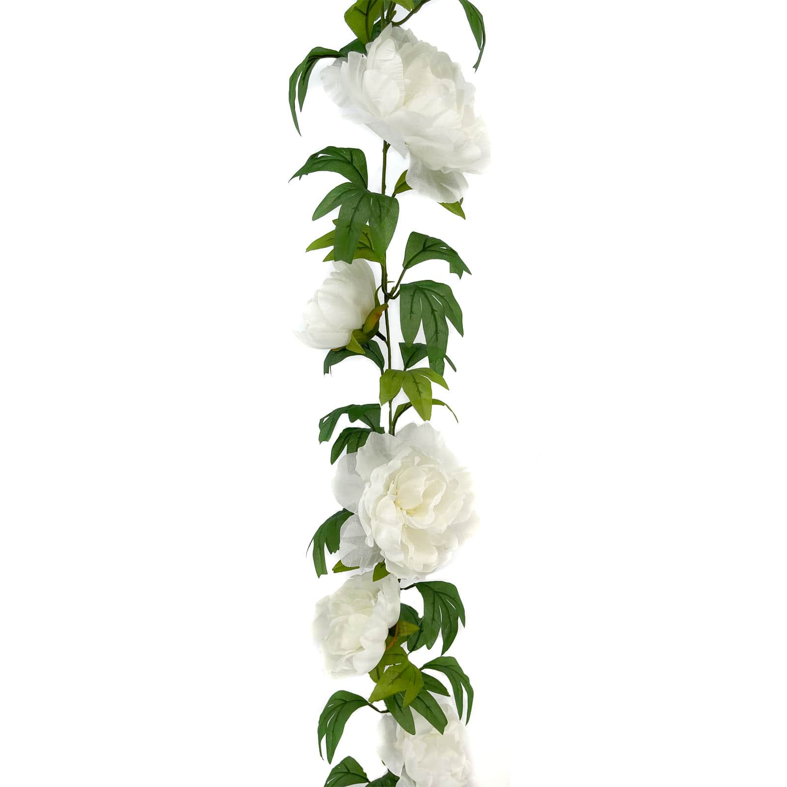 6 Pack: 6ft. Cream Peony Garland by Ashland&#xAE;