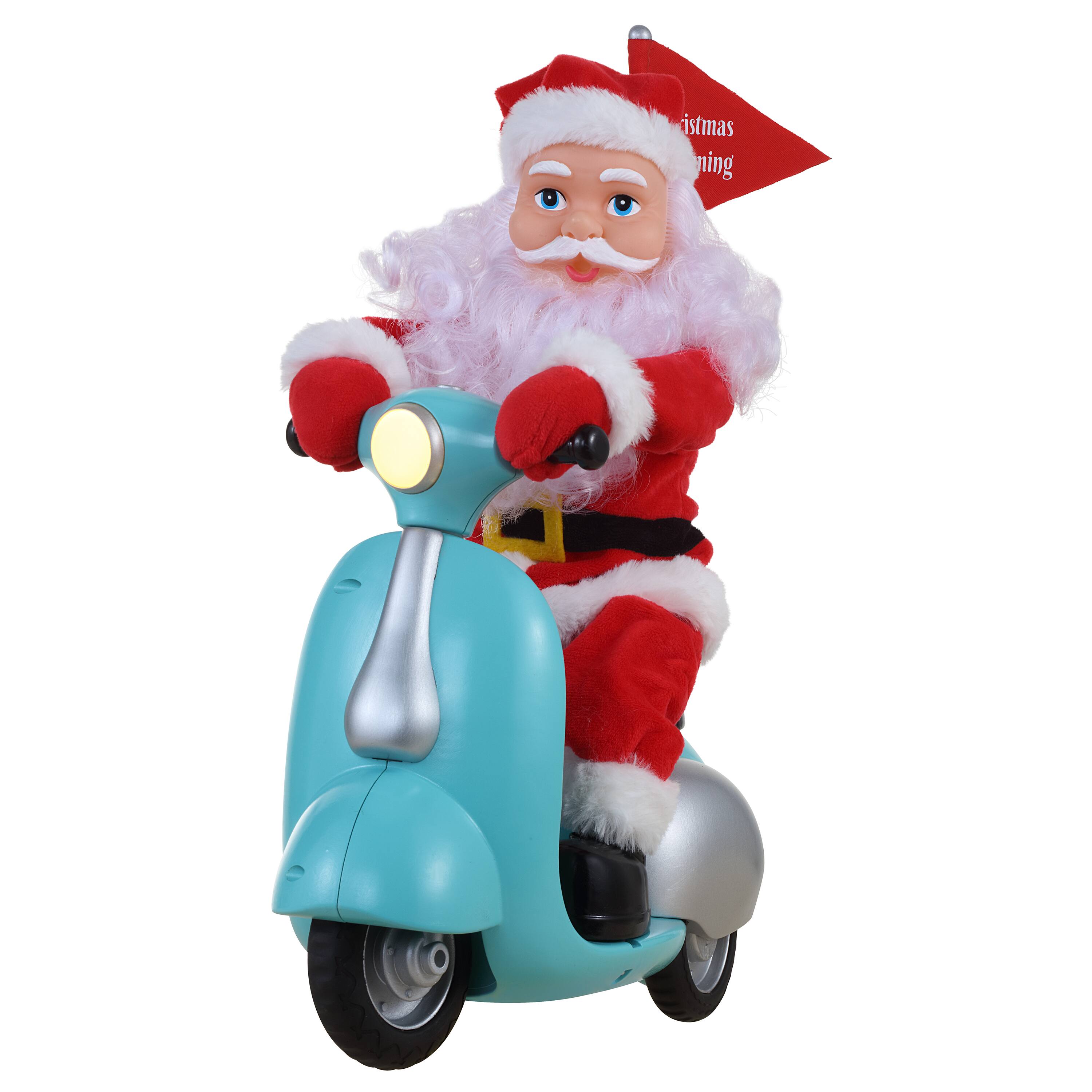 14.5&#x22; Scootin&#x27; Santa