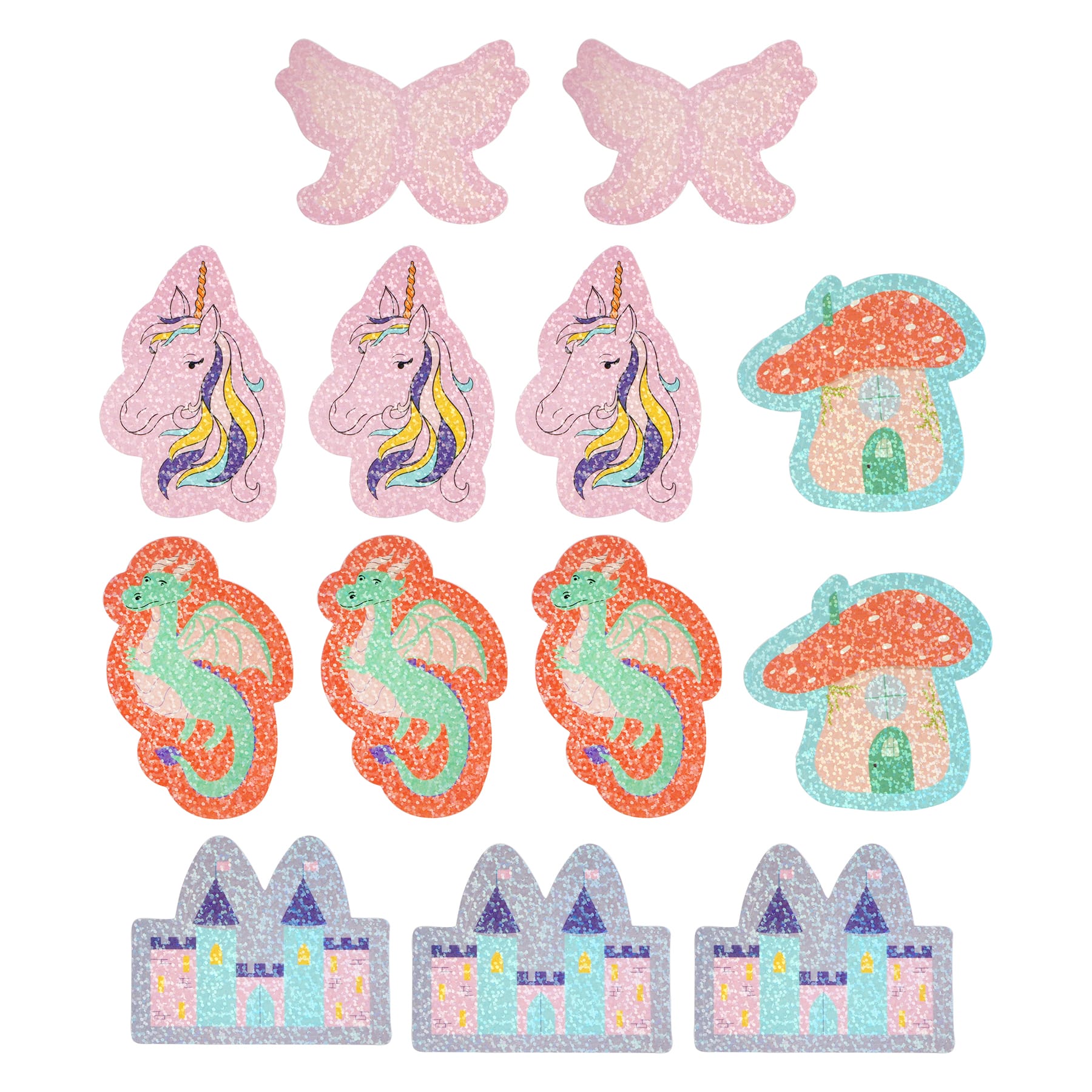 Fantasy Vinyl Glitter Sticker Value Pack by Creatology&#x2122;