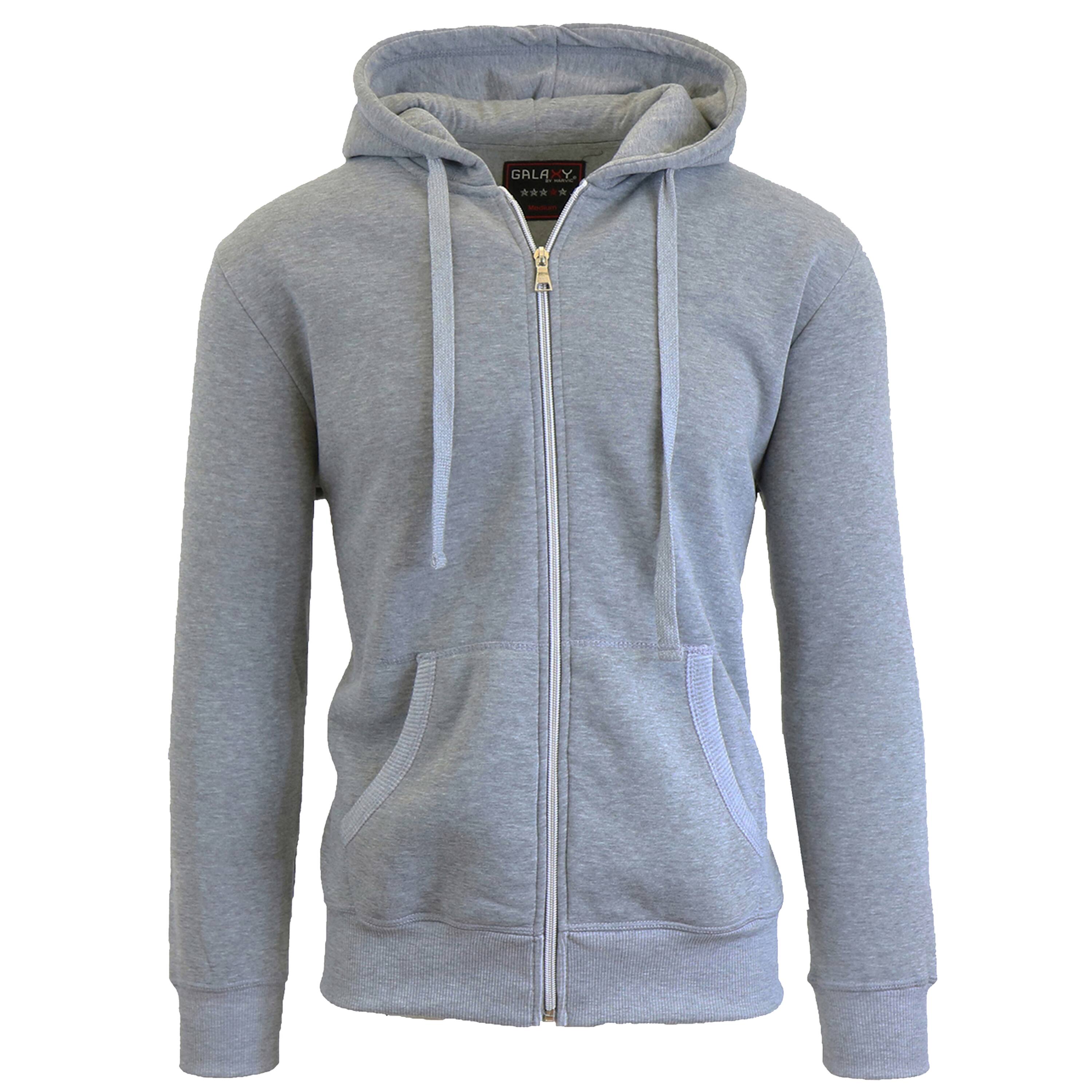 Galaxy by Harvic Boy's Fleece-Lined Zip-Up Hoodie