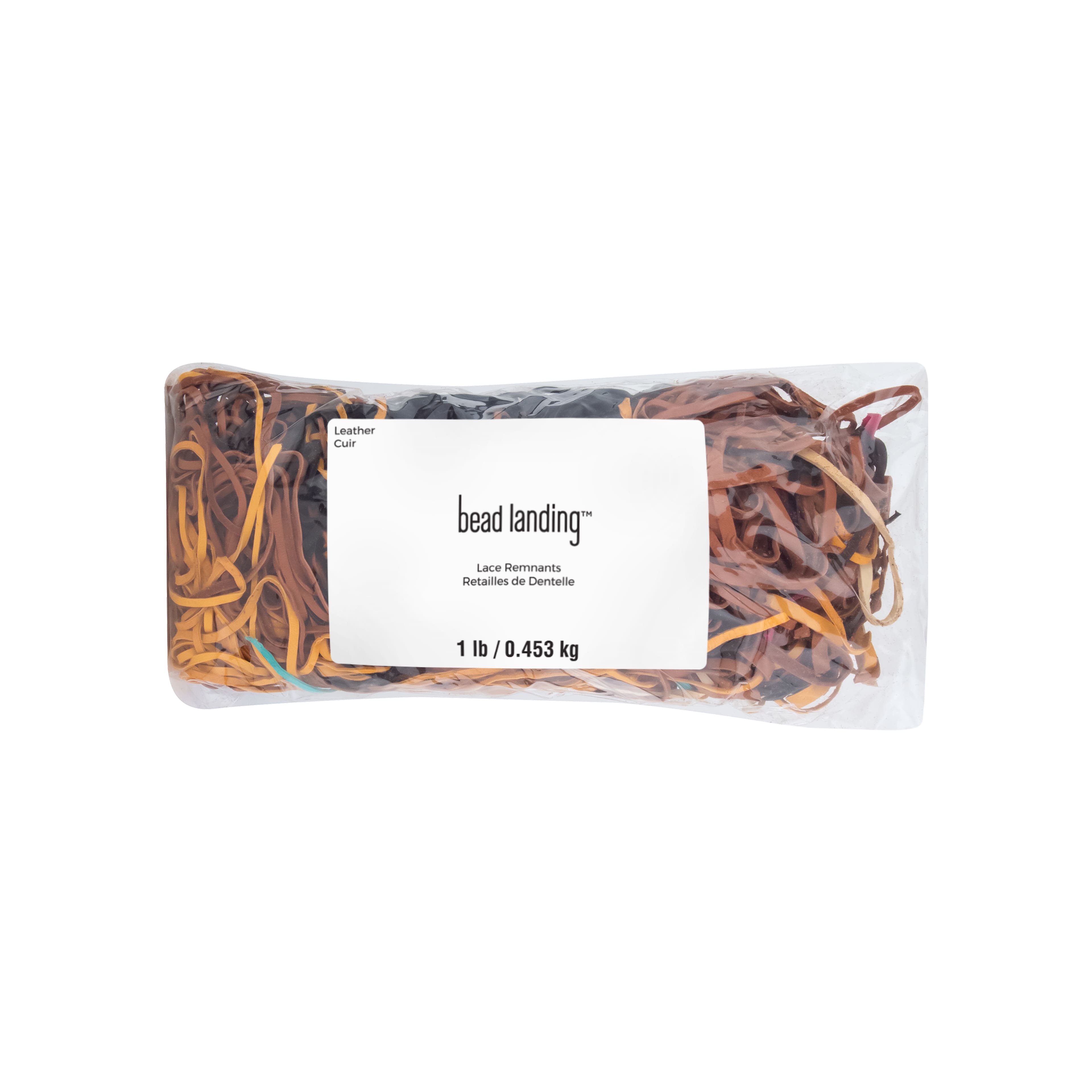 1lb. Leather Lace Remnants by Bead Landing&#x2122;