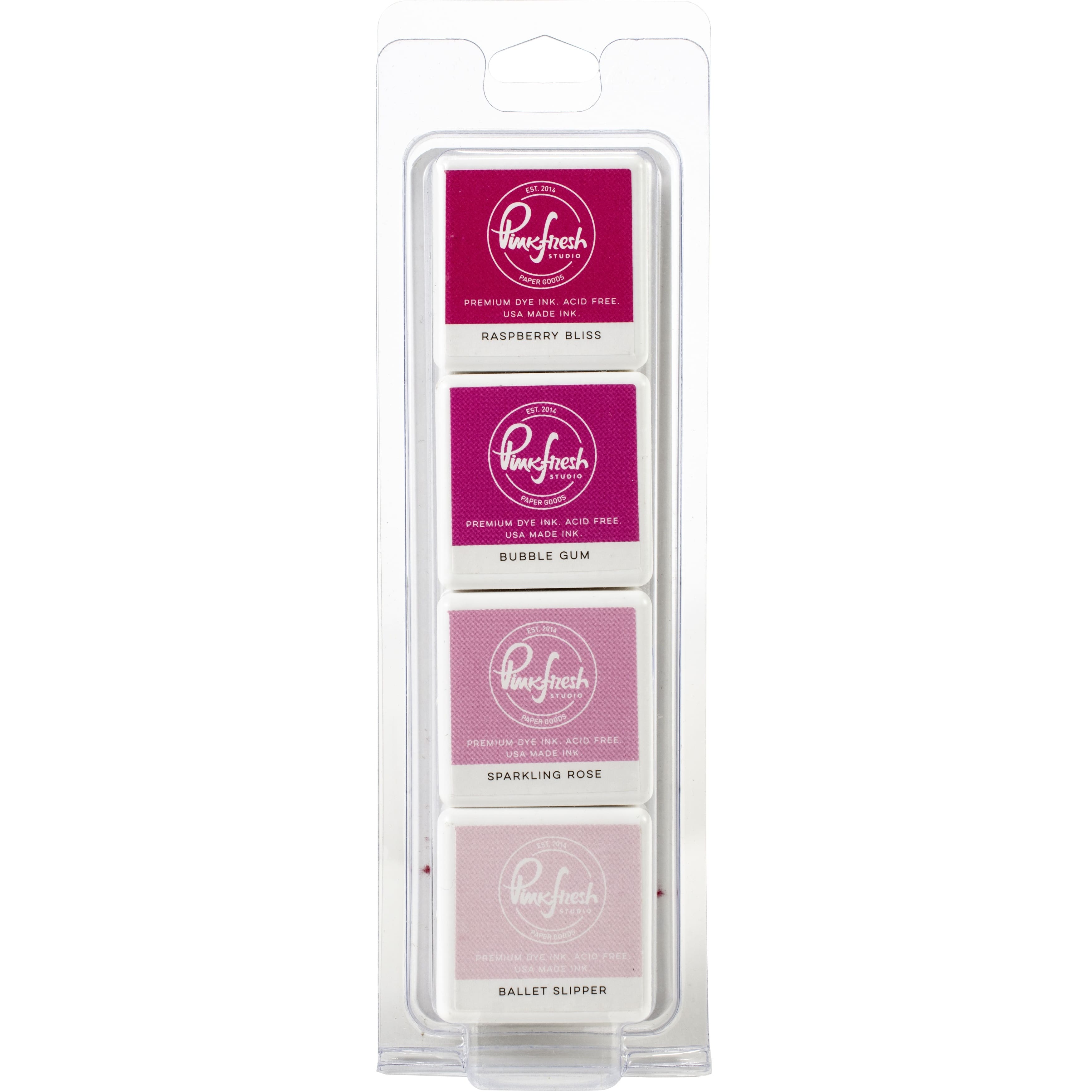 Pinkfresh Studio Fairy Dust Premium Dye Cube Ink Pads Set