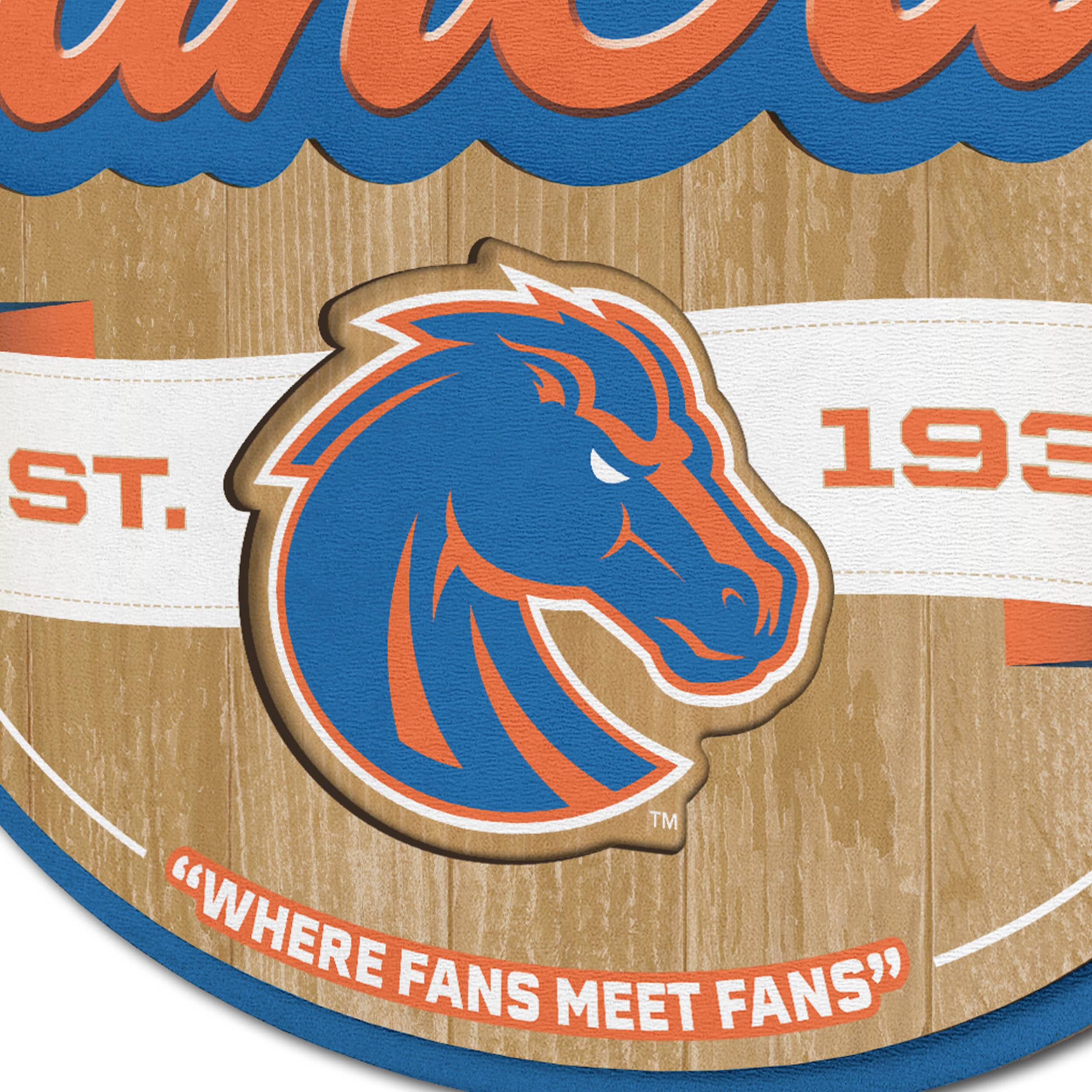 NCAA Fan Cave Sign