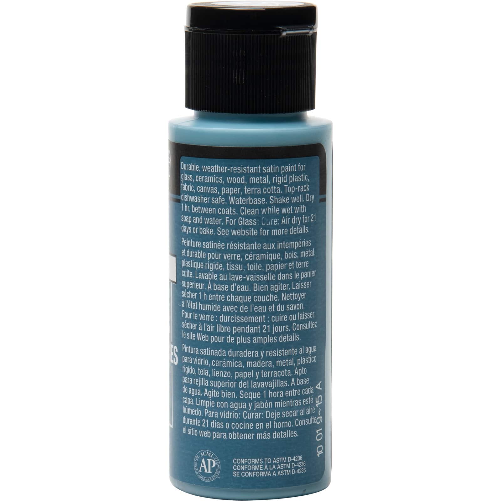 12 Pack: FolkArt® Multi-Surface Satin Acrylic Paint, 2oz.