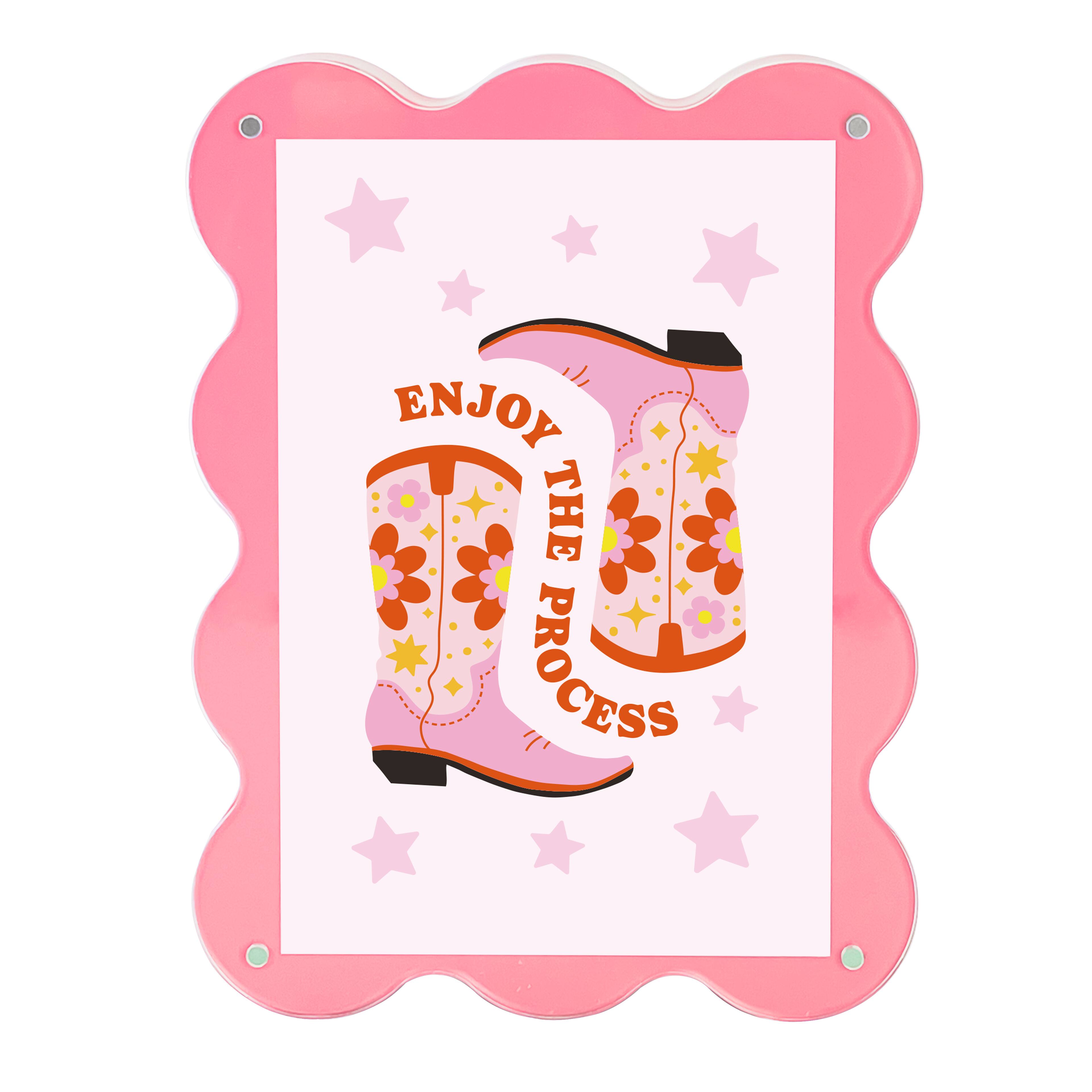 4" x 6" Retro Squiggle Block Frame by Studio Décor®