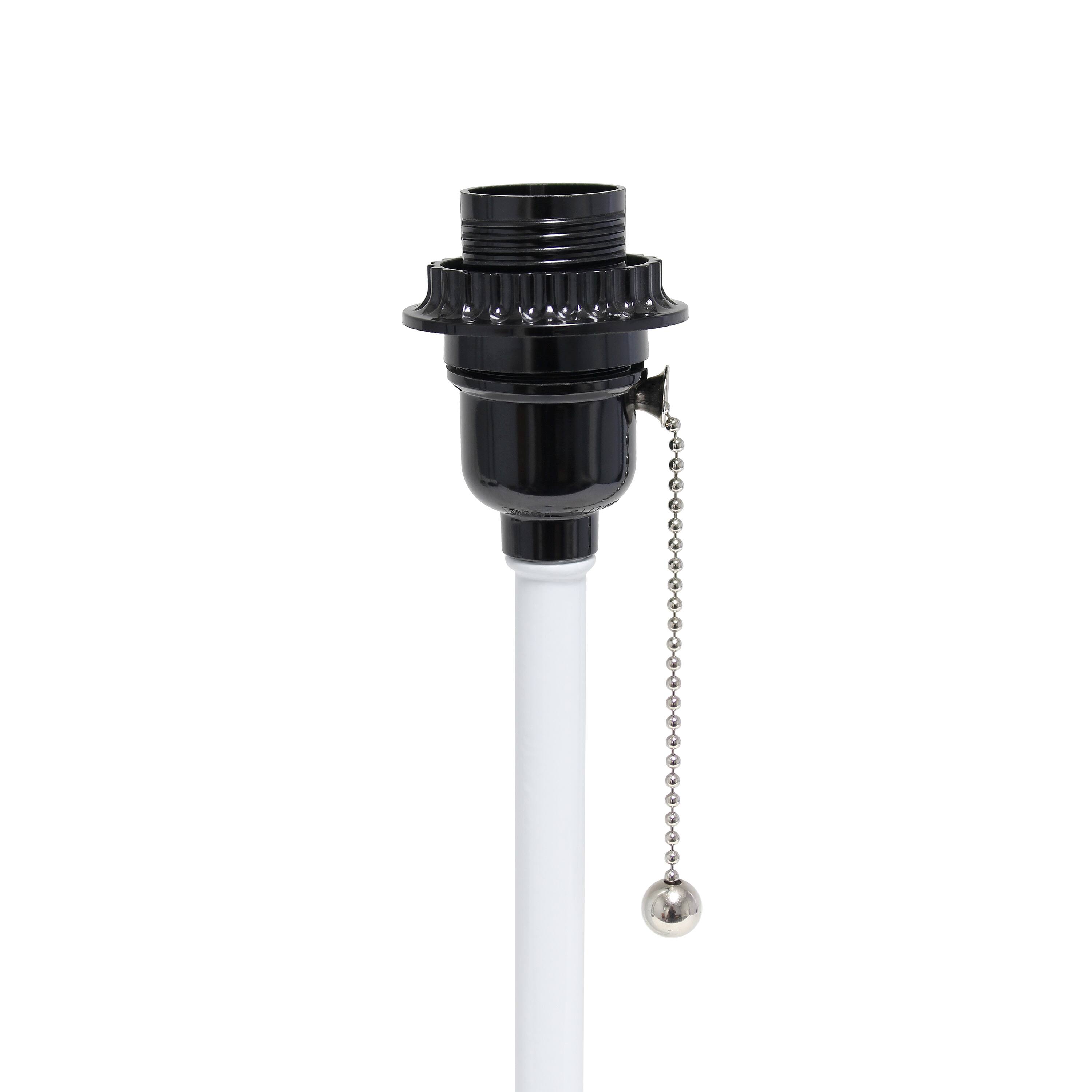 Creekwood Home Oslo 19.5&#x22; Power Outlet Table Lamp