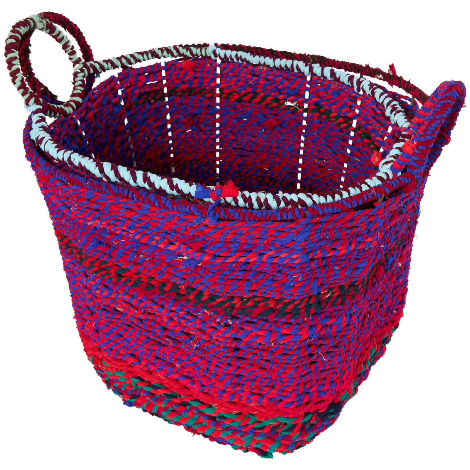 CosmoLiving by Cosmopolitan Multicolor Cotton Bohemian Storage Basket Set