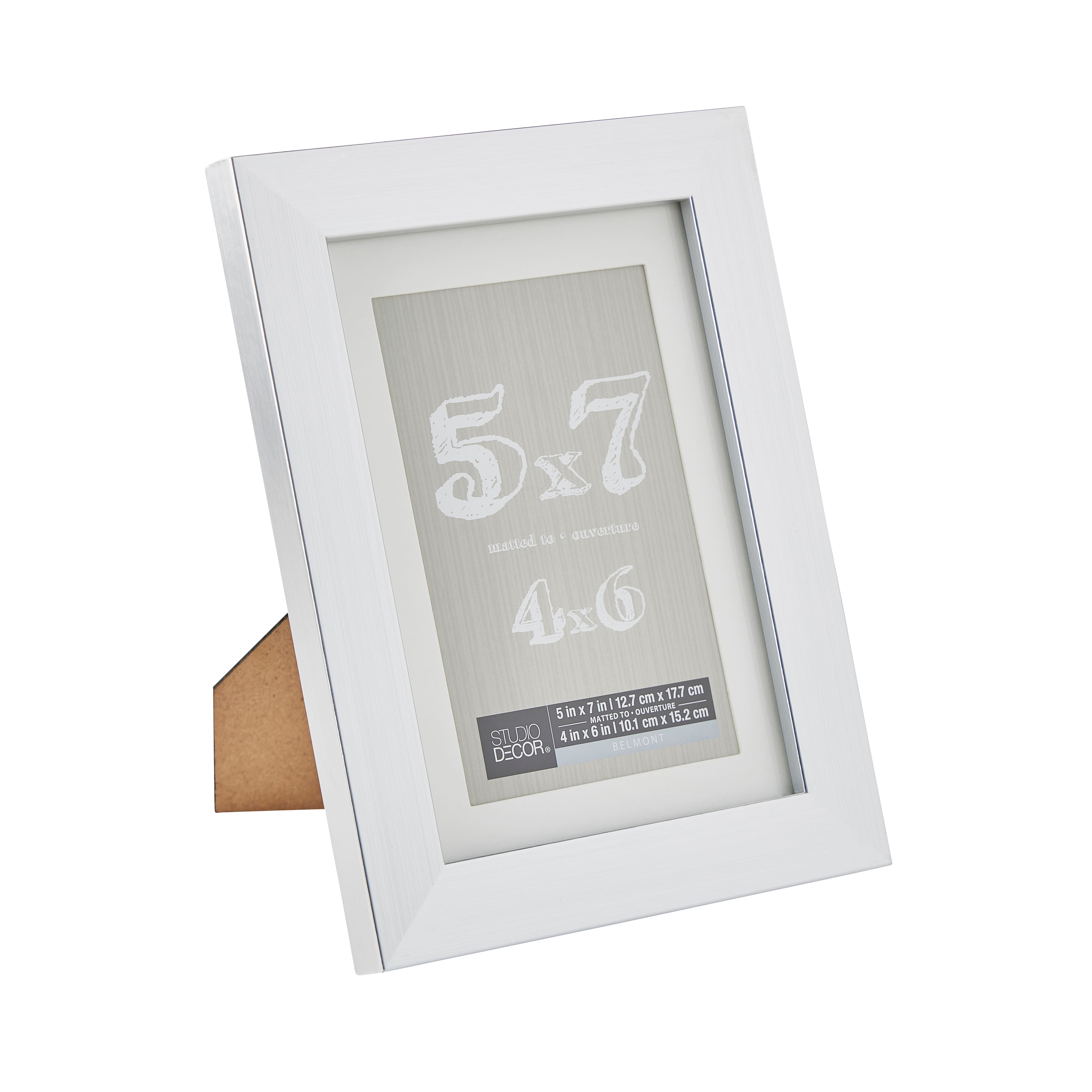 8 Pack: Silver Frame with Mat, Belmont by Studio D&#xE9;cor&#xAE;