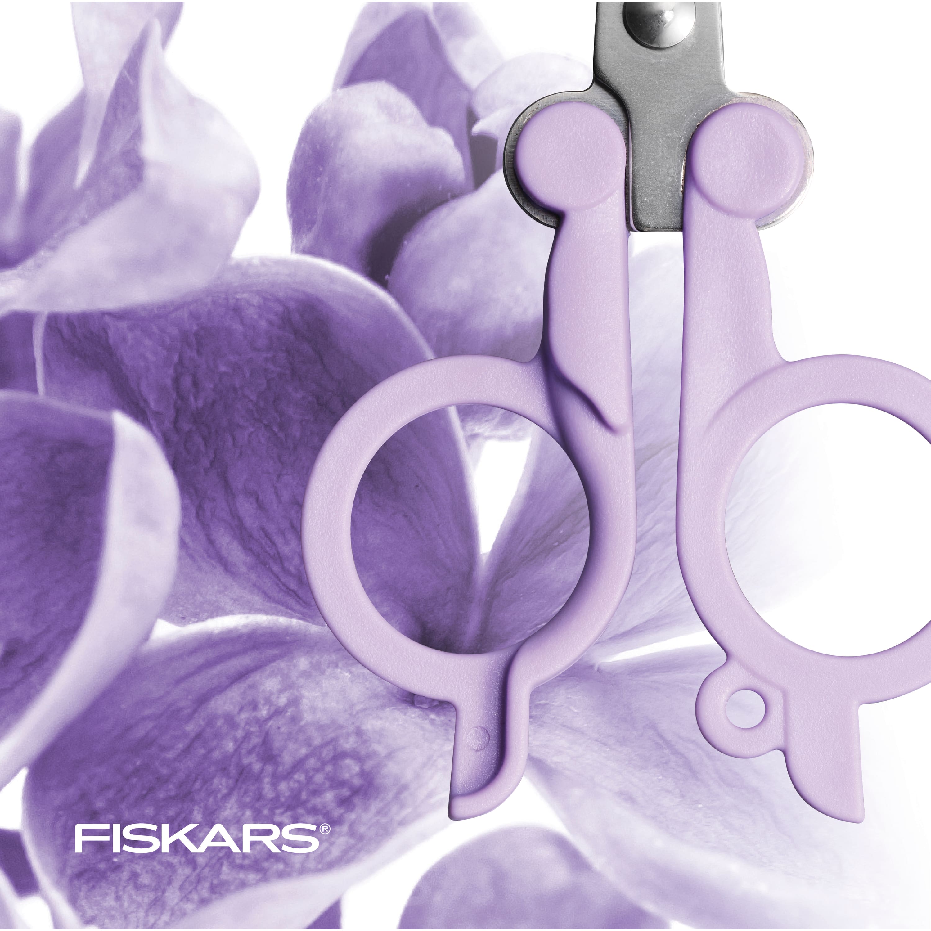 Milan Pastel Basic Scissors - Lilac, 5-1/4