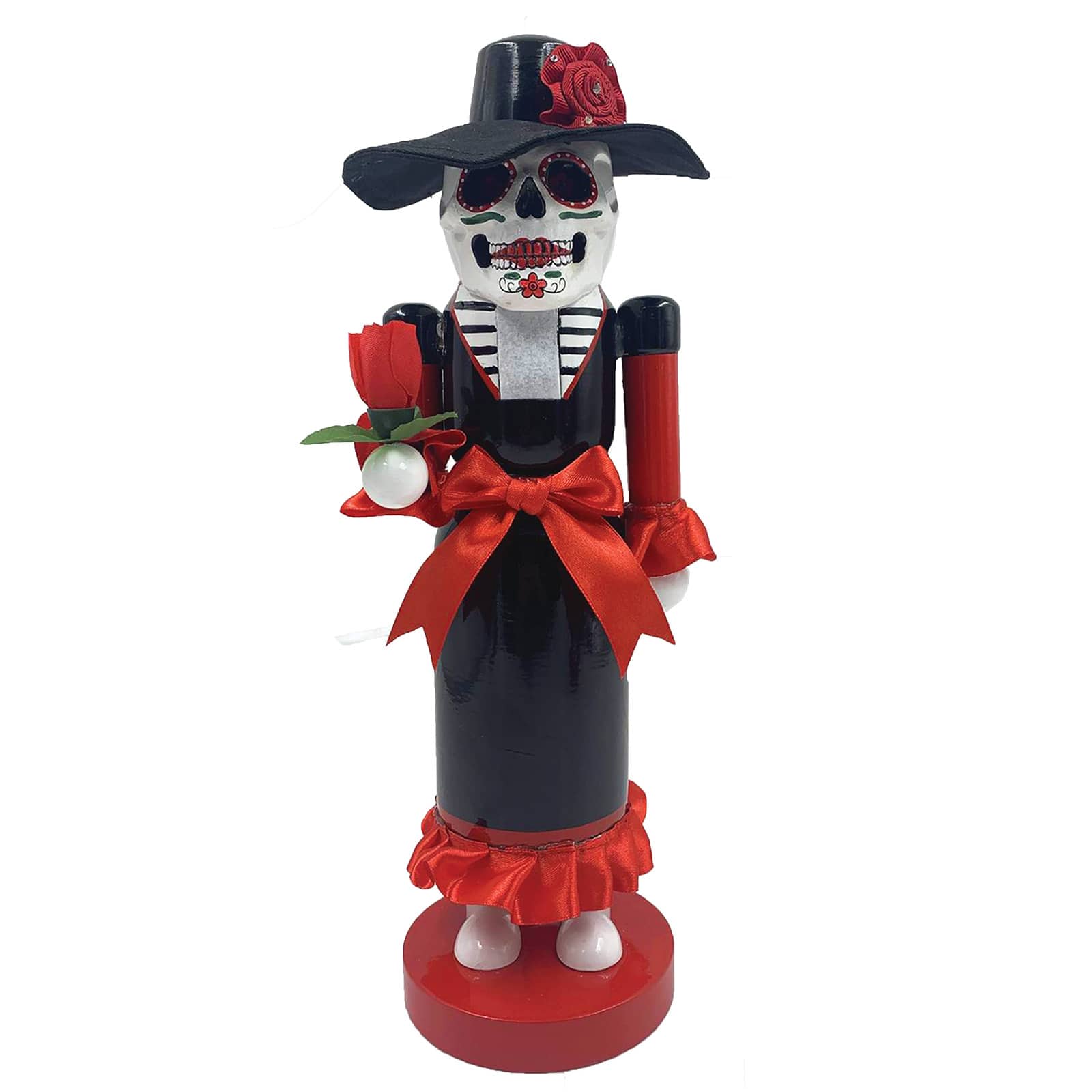 14" Day of the Dead Nutcracker