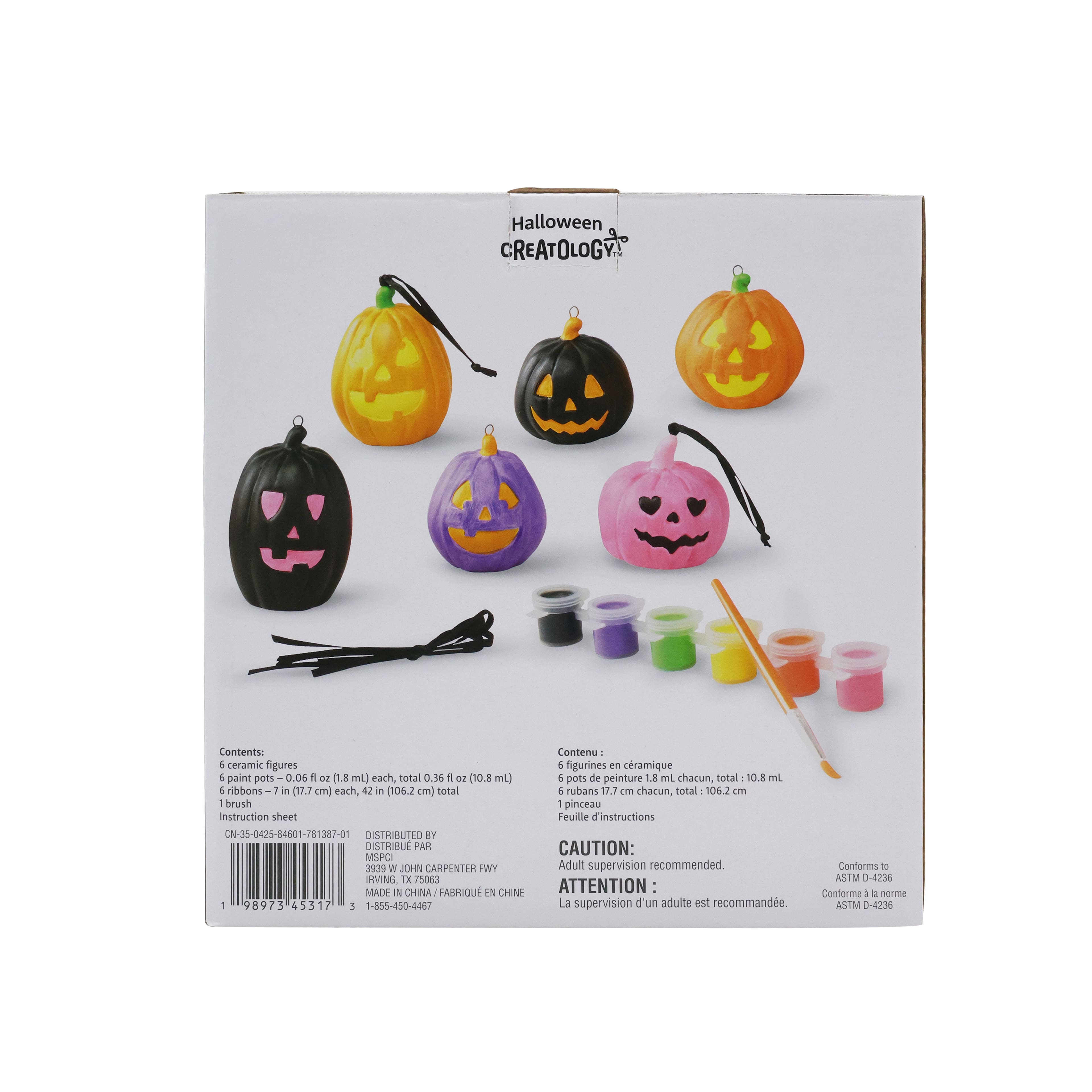 3D Jack-O'-Lantern Ornament Kit by Creatology™