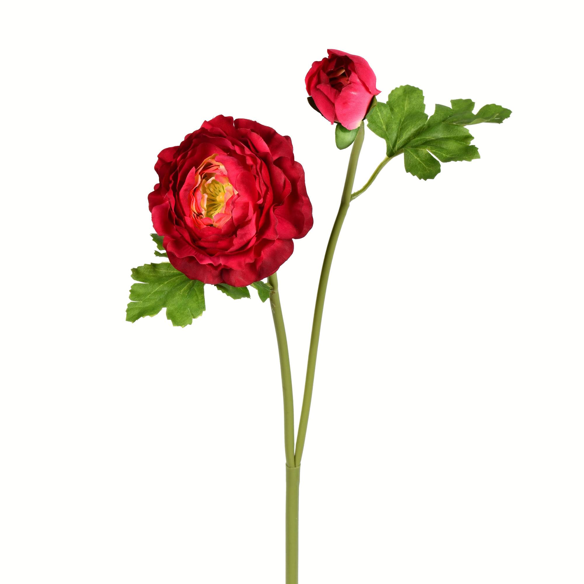Fuchsia Ranunculus Artificial Stem, 6ct. | Michaels