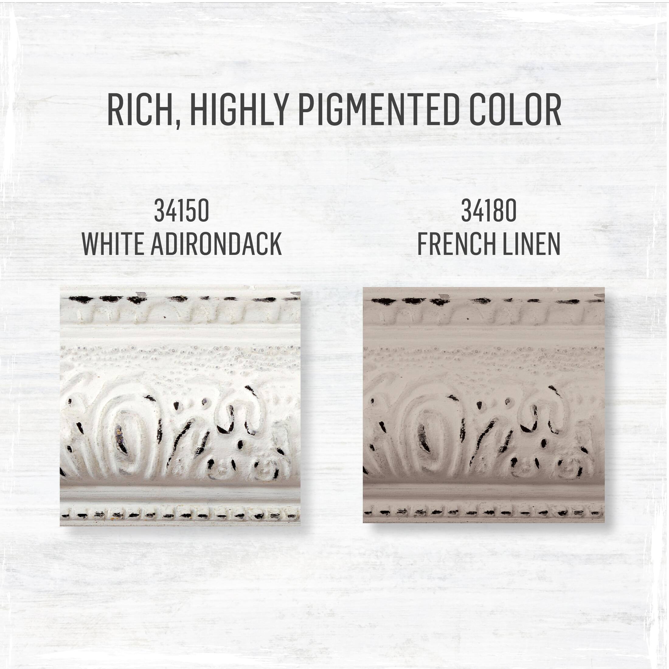 FolkArt&#xAE; Home Decor&#x2122; White &#x26; Tan Chalk Paint with Brushes Kit
