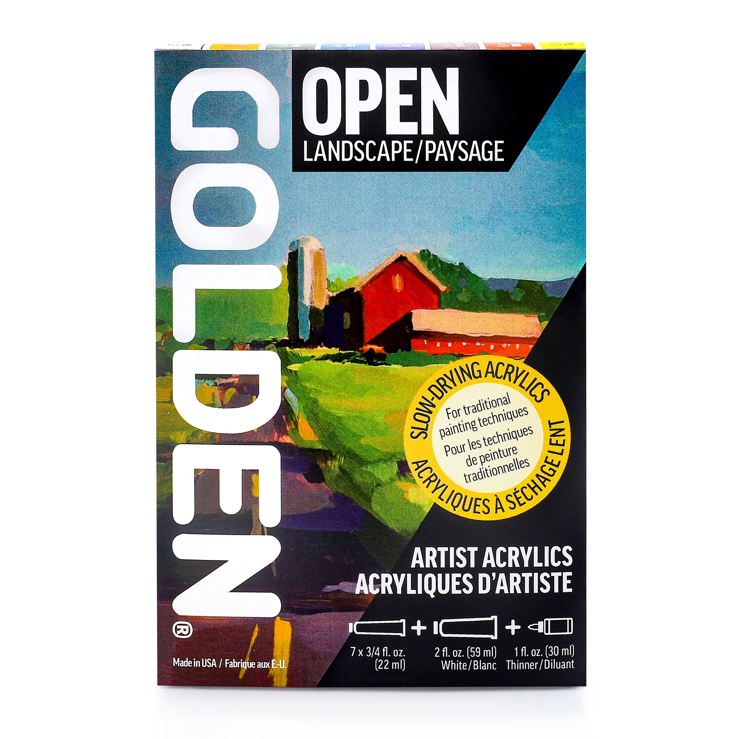 Golden&#xAE; OPEN Slow-Drying Acrylics Landscape Set