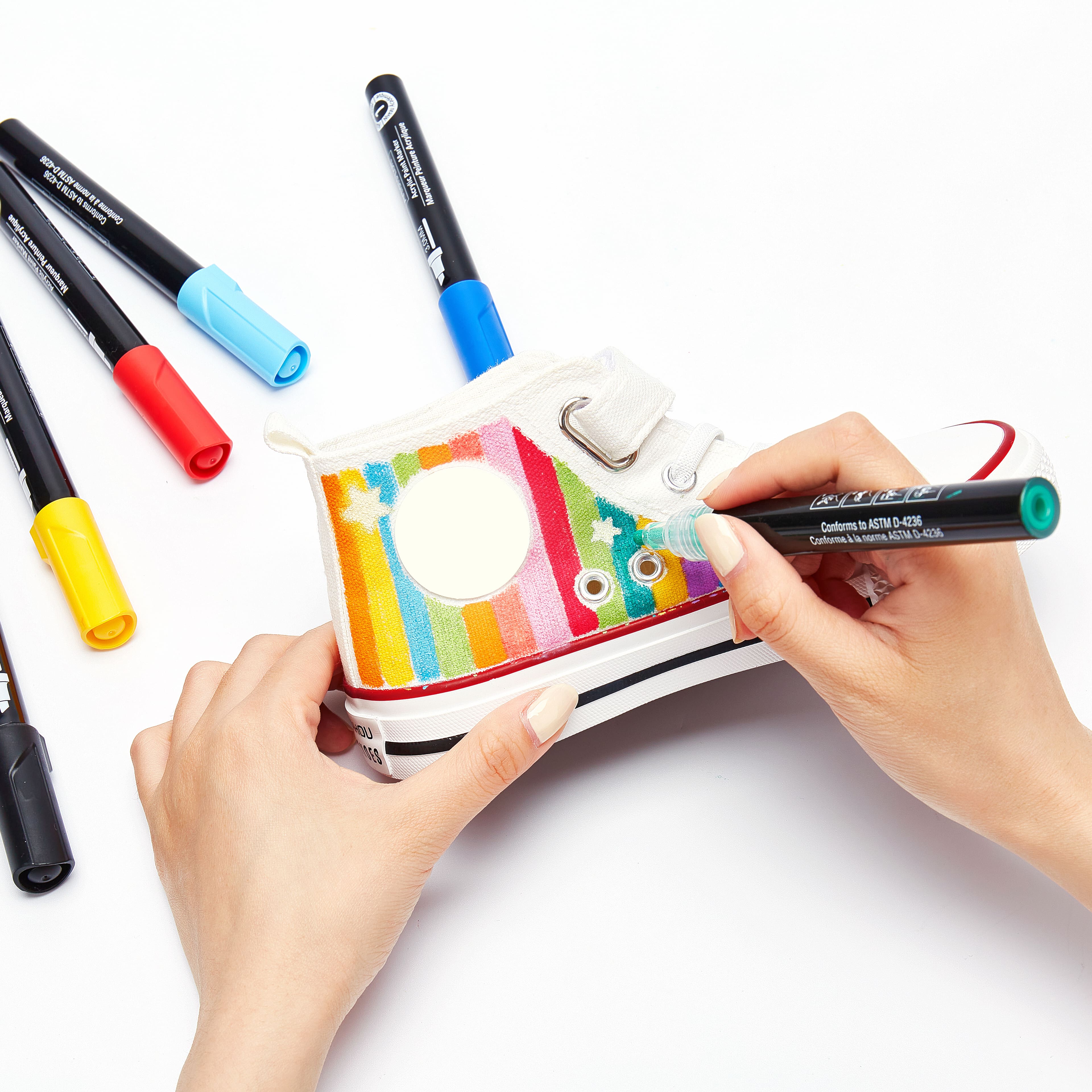 6 Packs: 8 ct. (48 total) Bullet Tip Paint Markers by Artist's Loft™