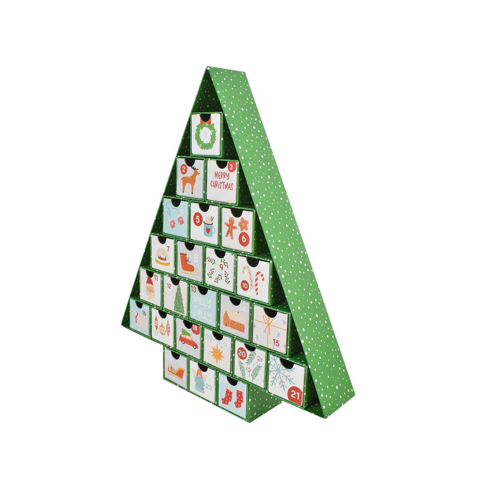 17.7&#x22; Christmas Tree Advent Calendar by Ashland&#xAE;