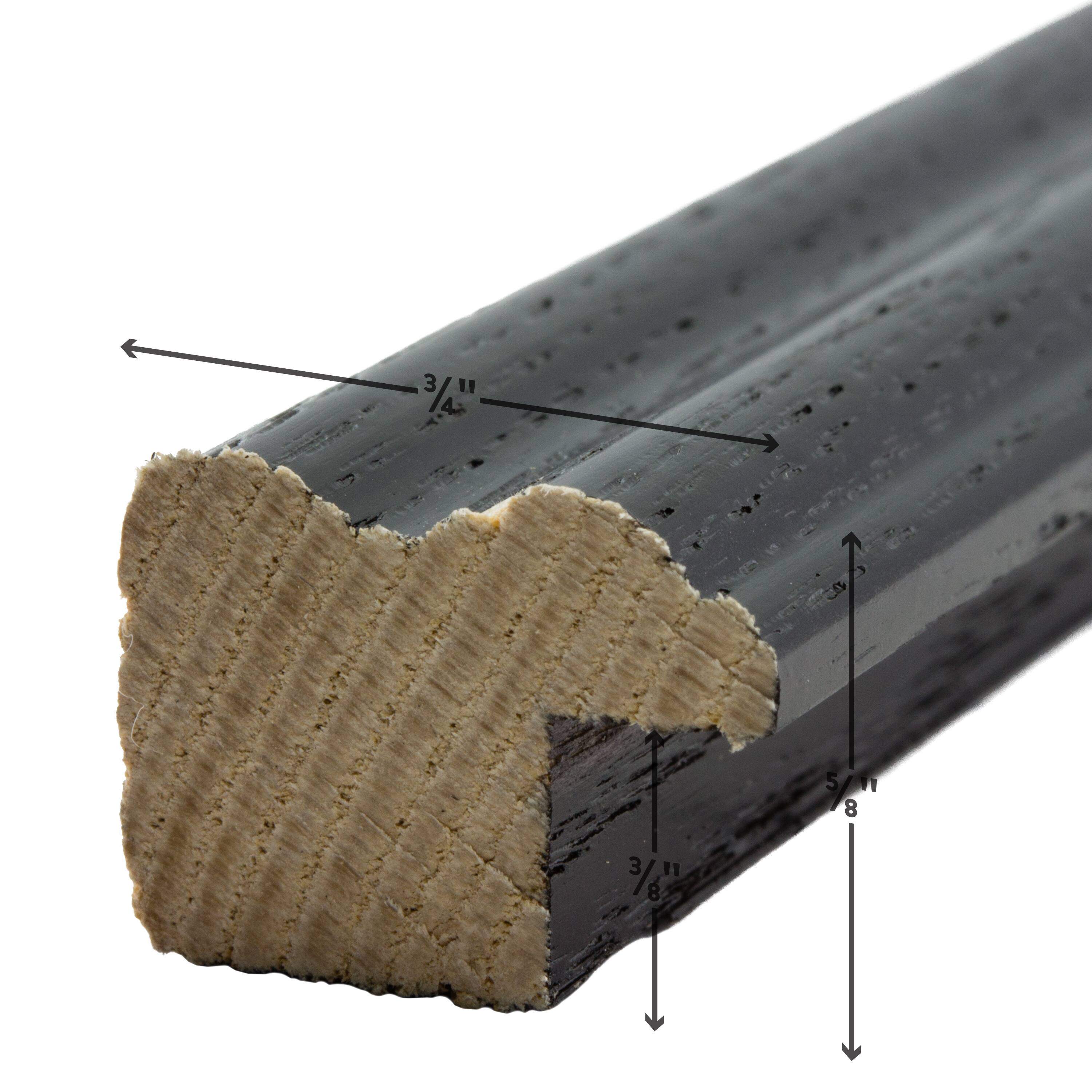 2 Pack: Craig Frames Wiltshire 200 Ebony Picture Frame