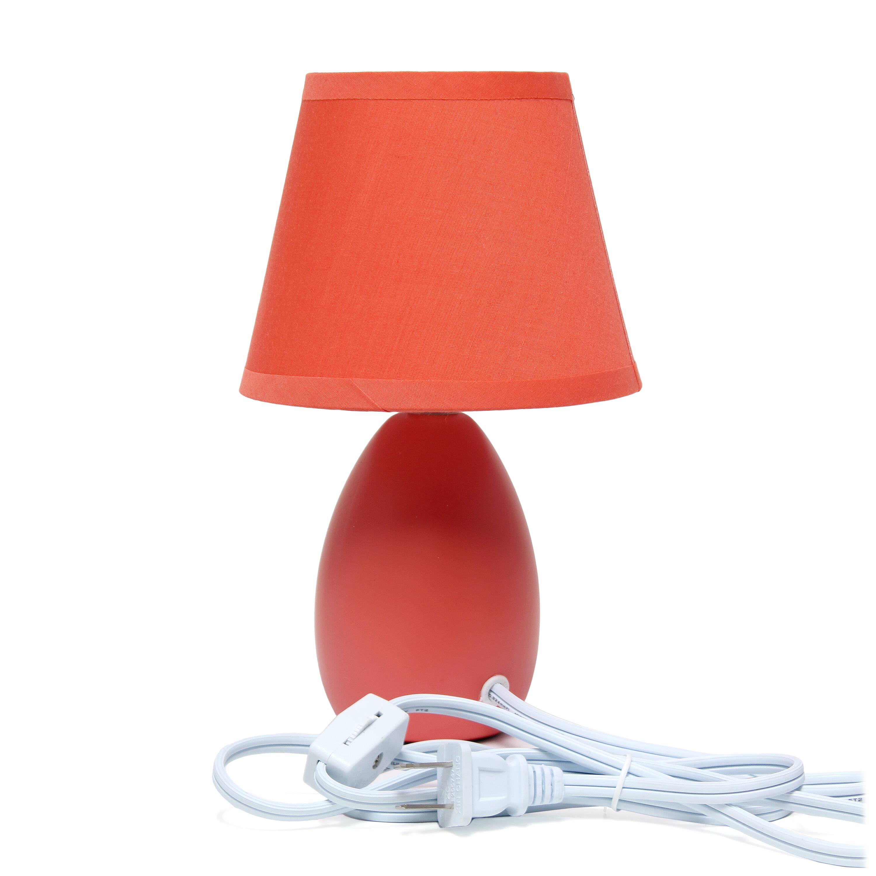 Creekwood Home Nauru 9.5&#x22; Petite Oblong Table Lamp
