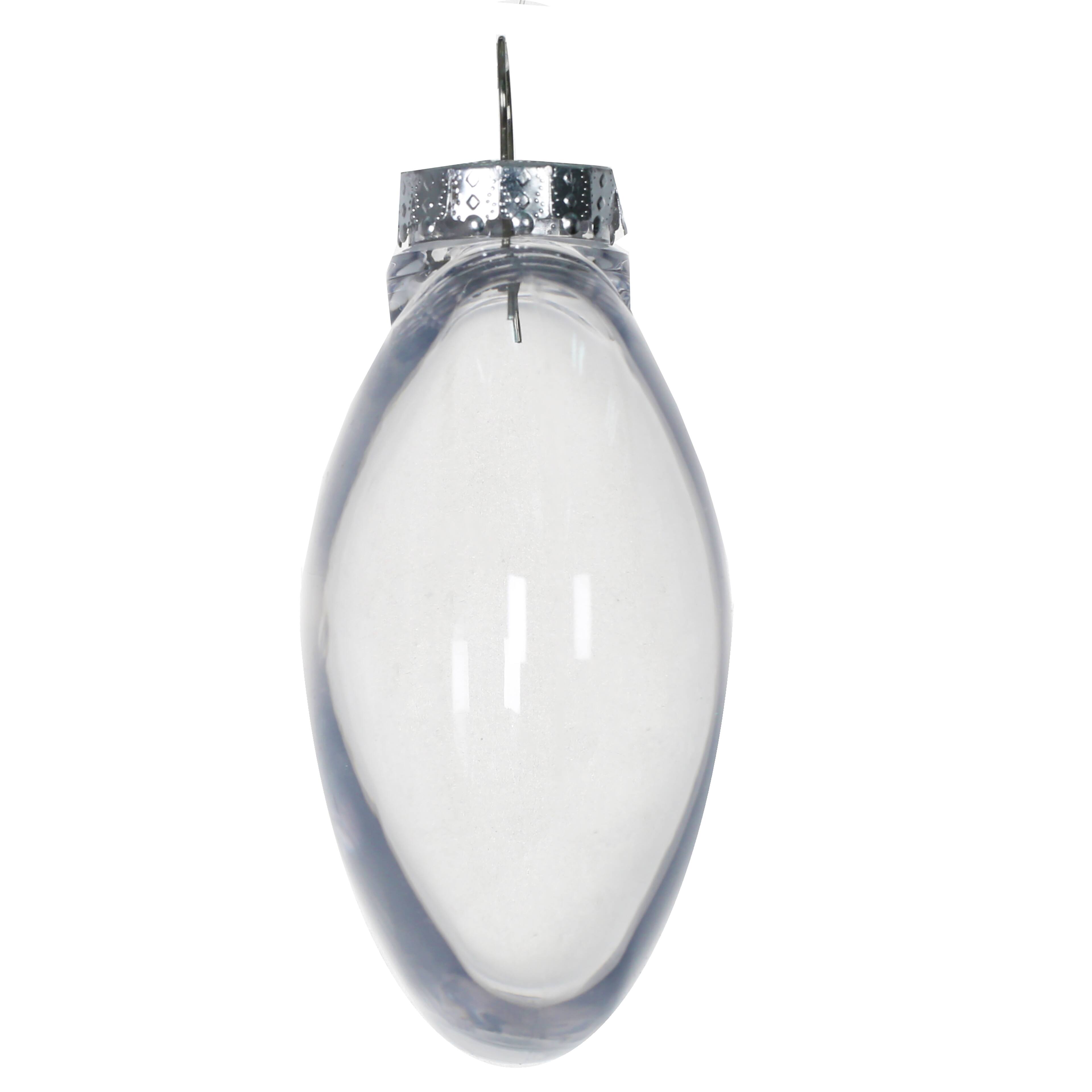 4.75&#x22; Clear DIY Plastic Disc Ornament by Make Market&#xAE;