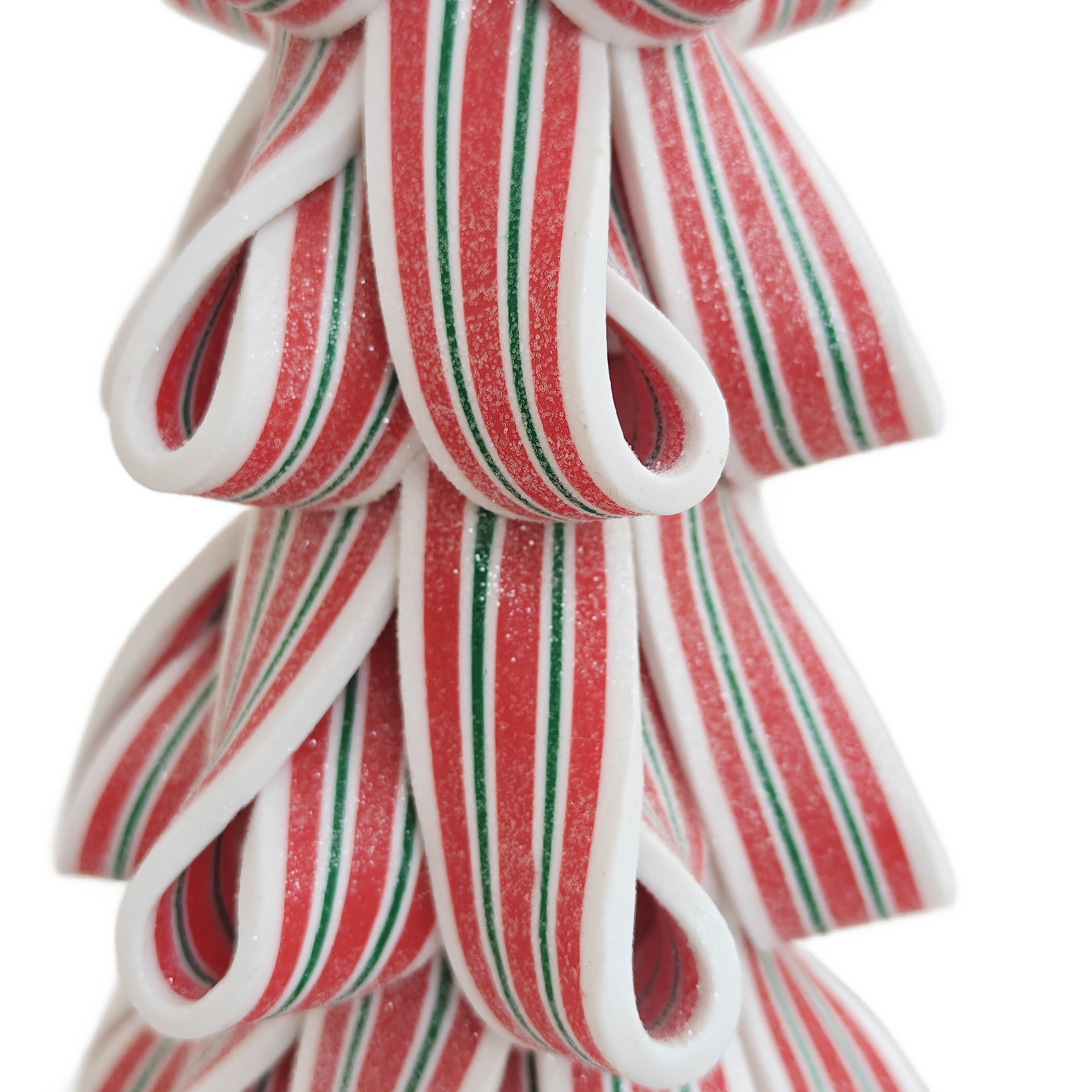 13&#x22; Red &#x26; Green Tabletop Tree by Ashland&#xAE;
