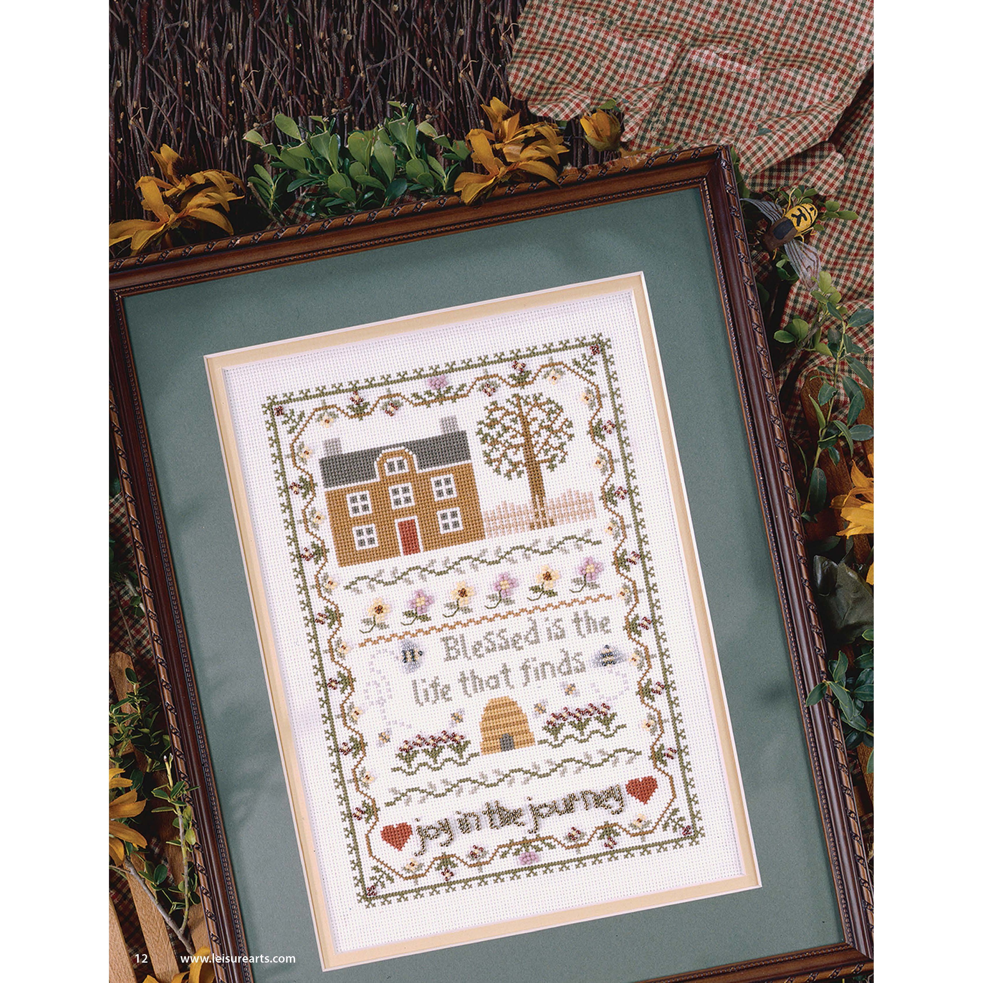 Leisure Arts&#xAE; Cross Stitch Joy in the Journey Book