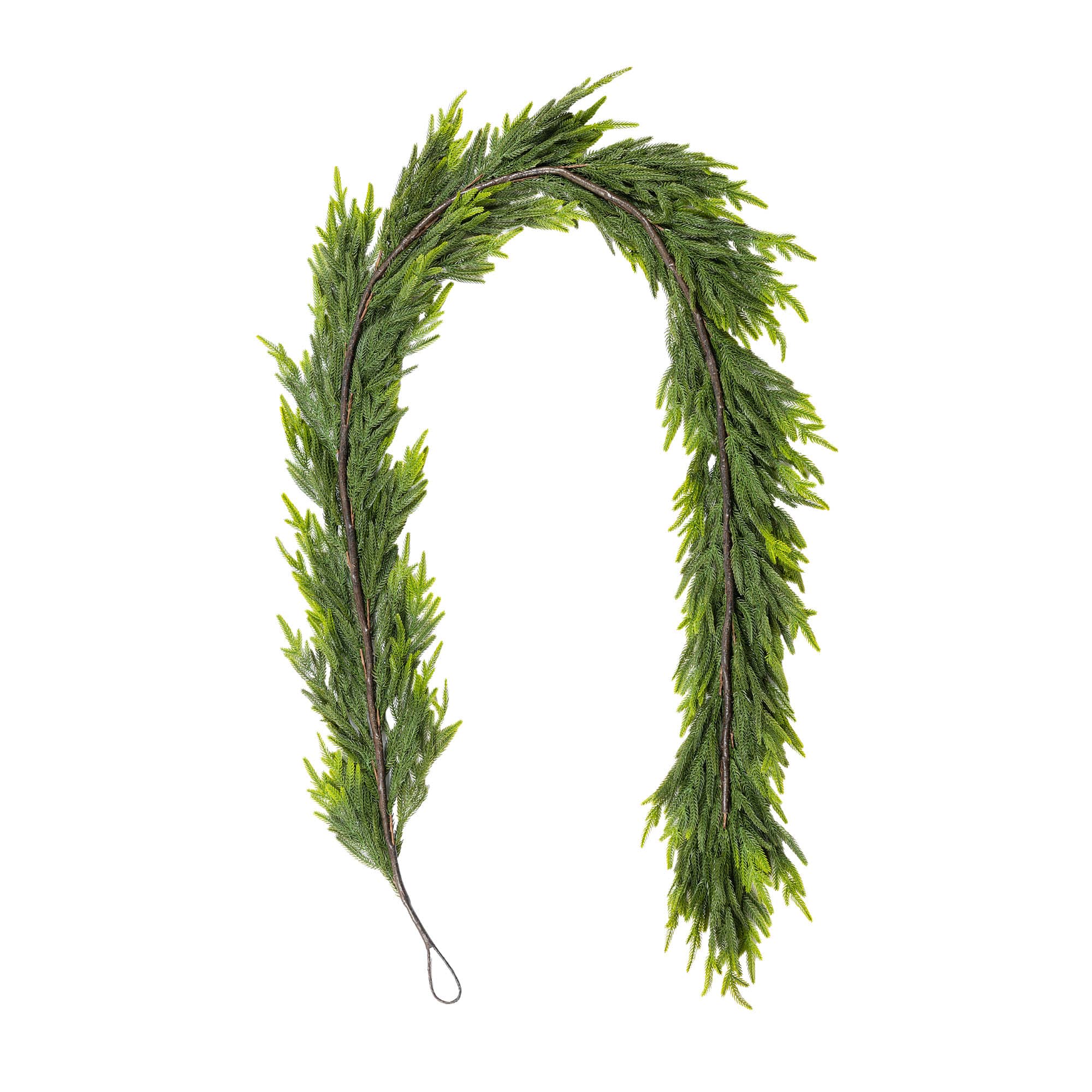 Glitzhome&#xAE; 9ft Christmas Greenery PE Garland