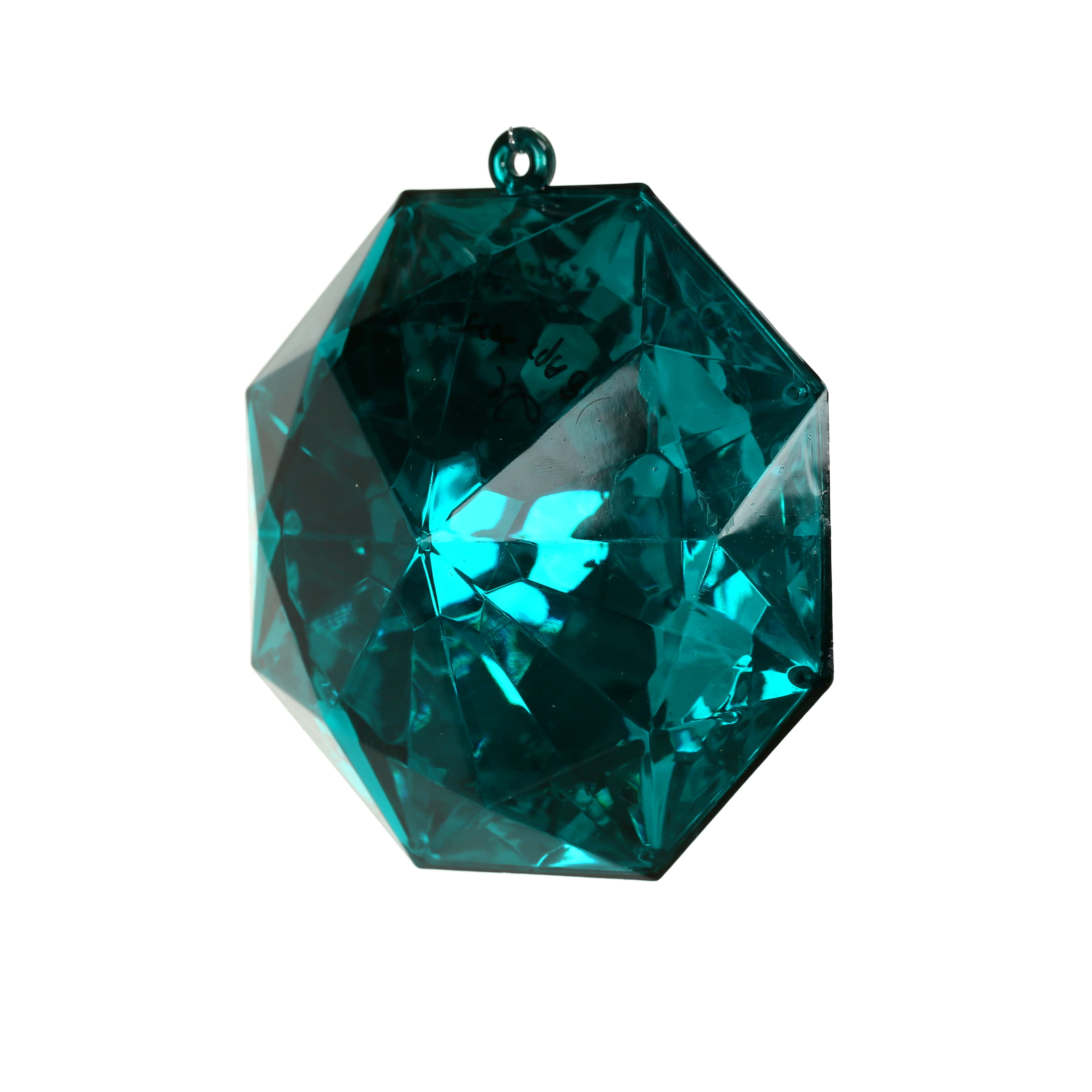 6&#x22; Faceted Round Gem Ornament by Ashland&#xAE;