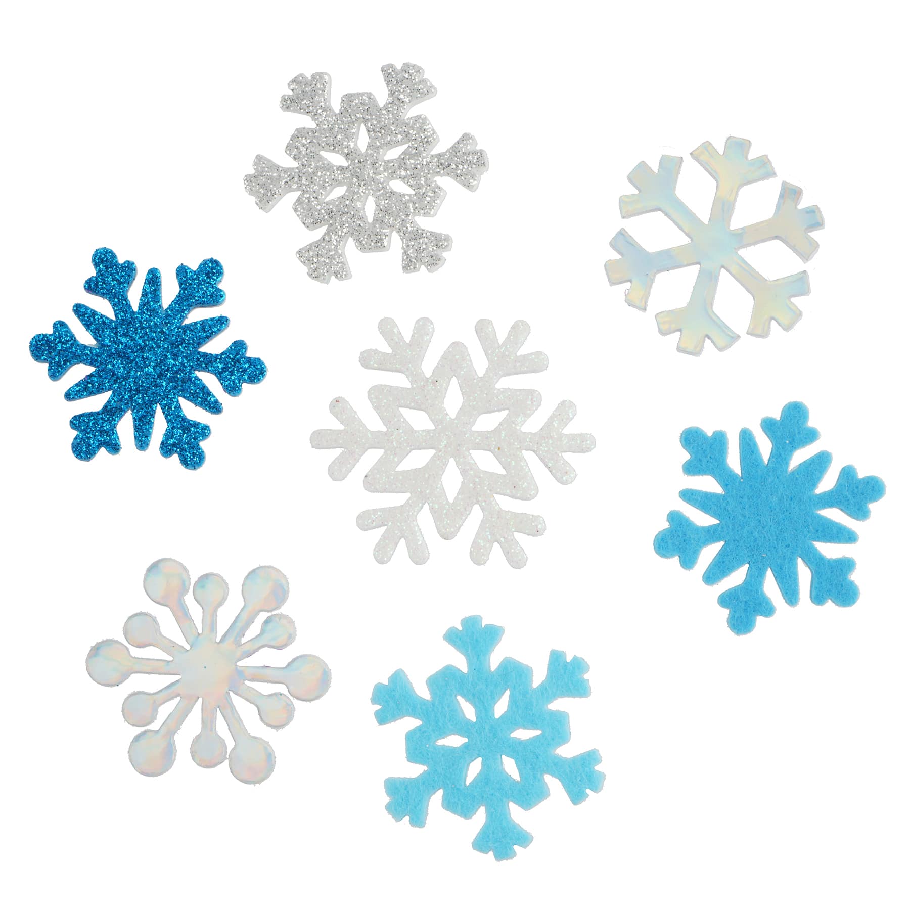 Snowflake Felt Stickers by Creatology&#x2122;