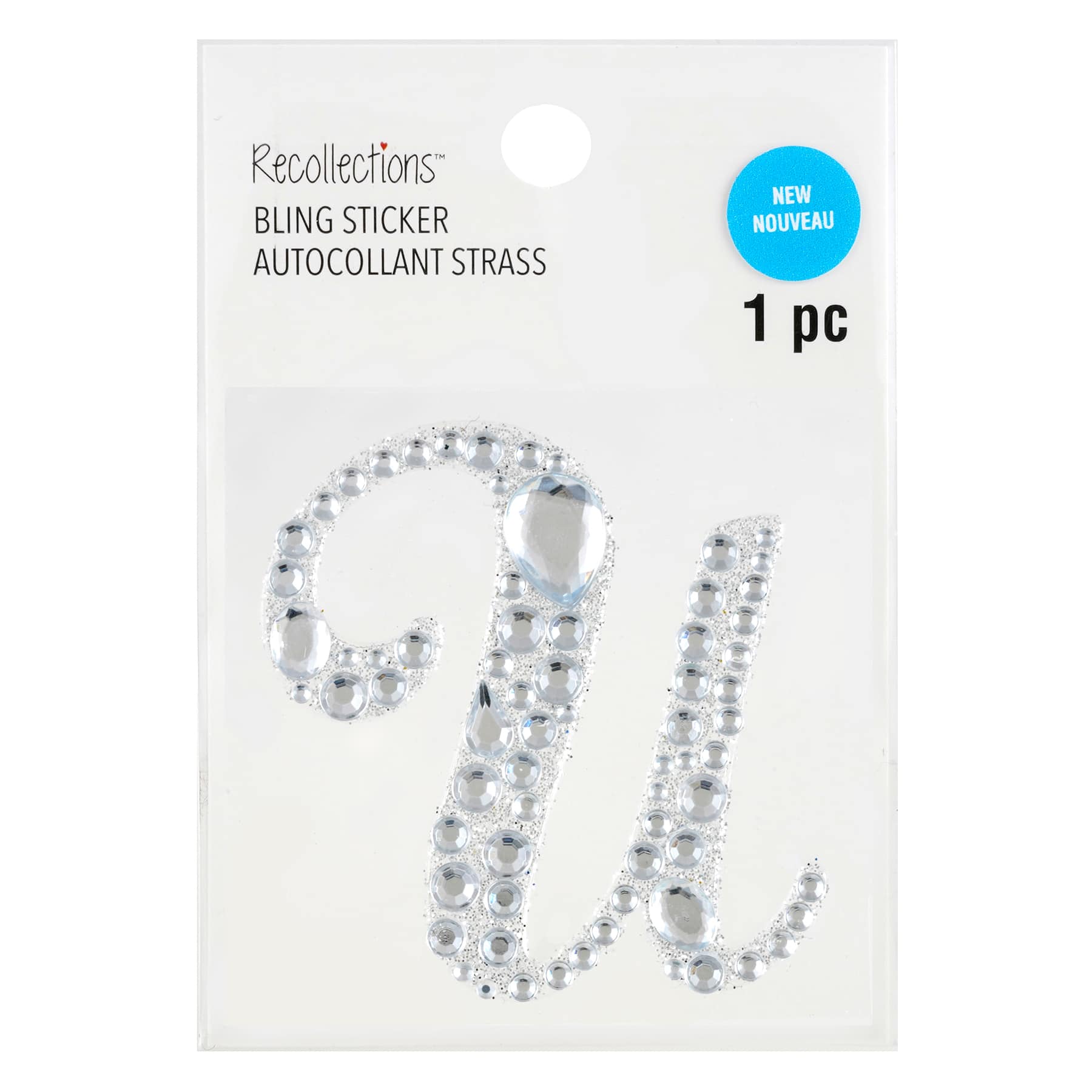 12 Pack: Bling Alphabet Letter Sticker by Recollections™