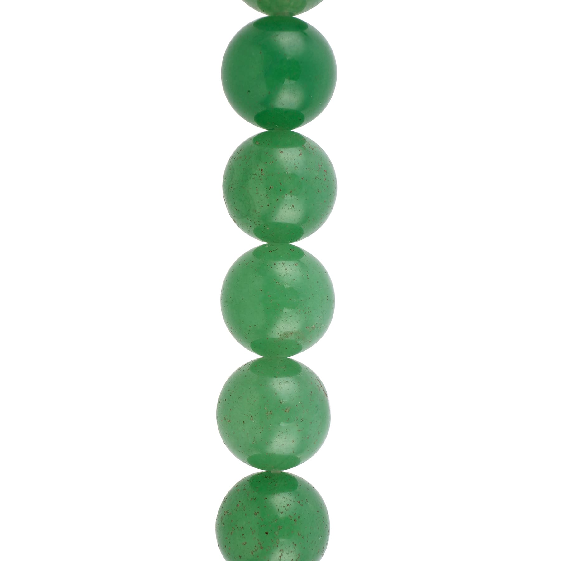 12 Pack: Green Aventurine Round Beads, 12mm by Bead Landing™