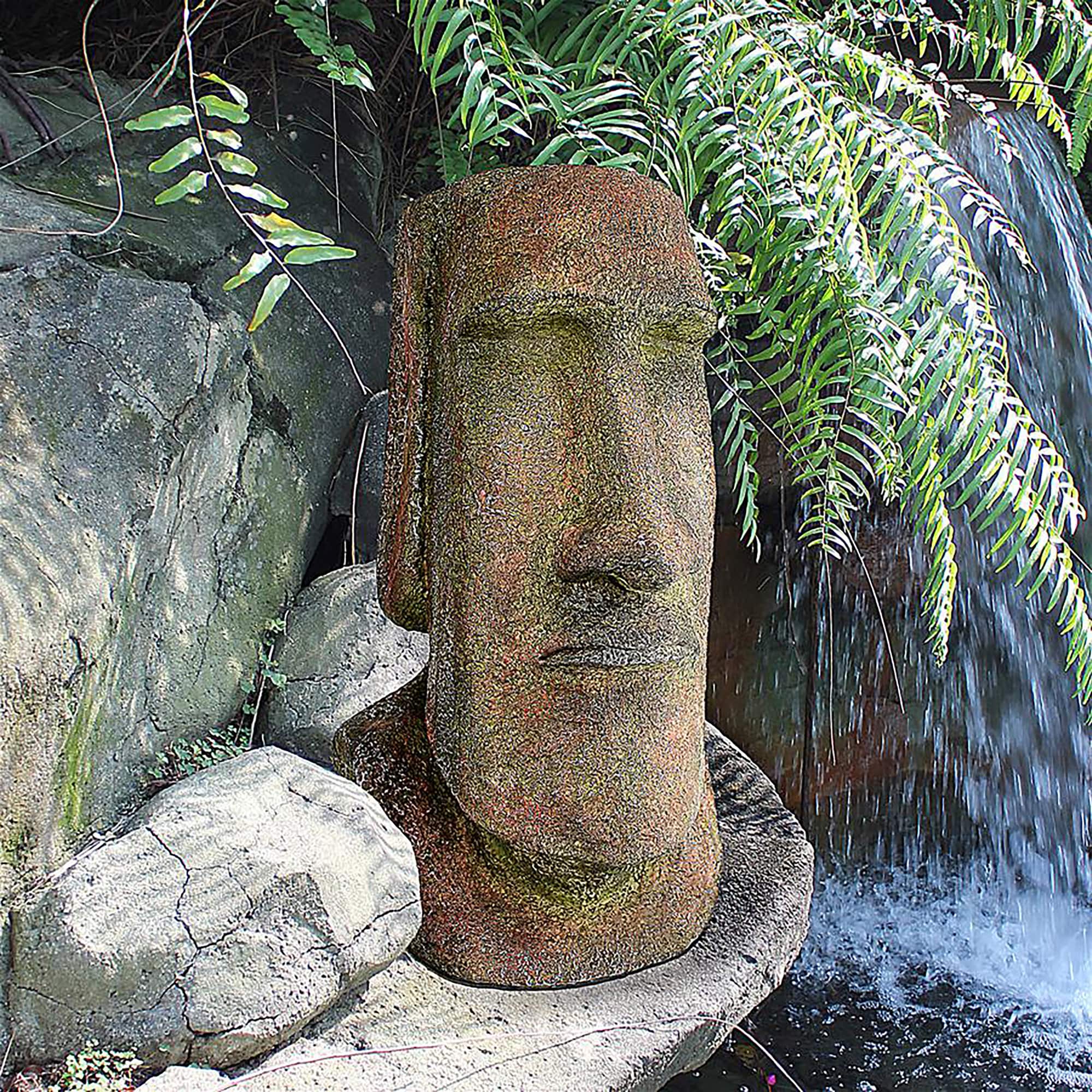 Design Toscano 16.5&#x22; Eastern Island Ahu Akivi Moai Monolith Statue