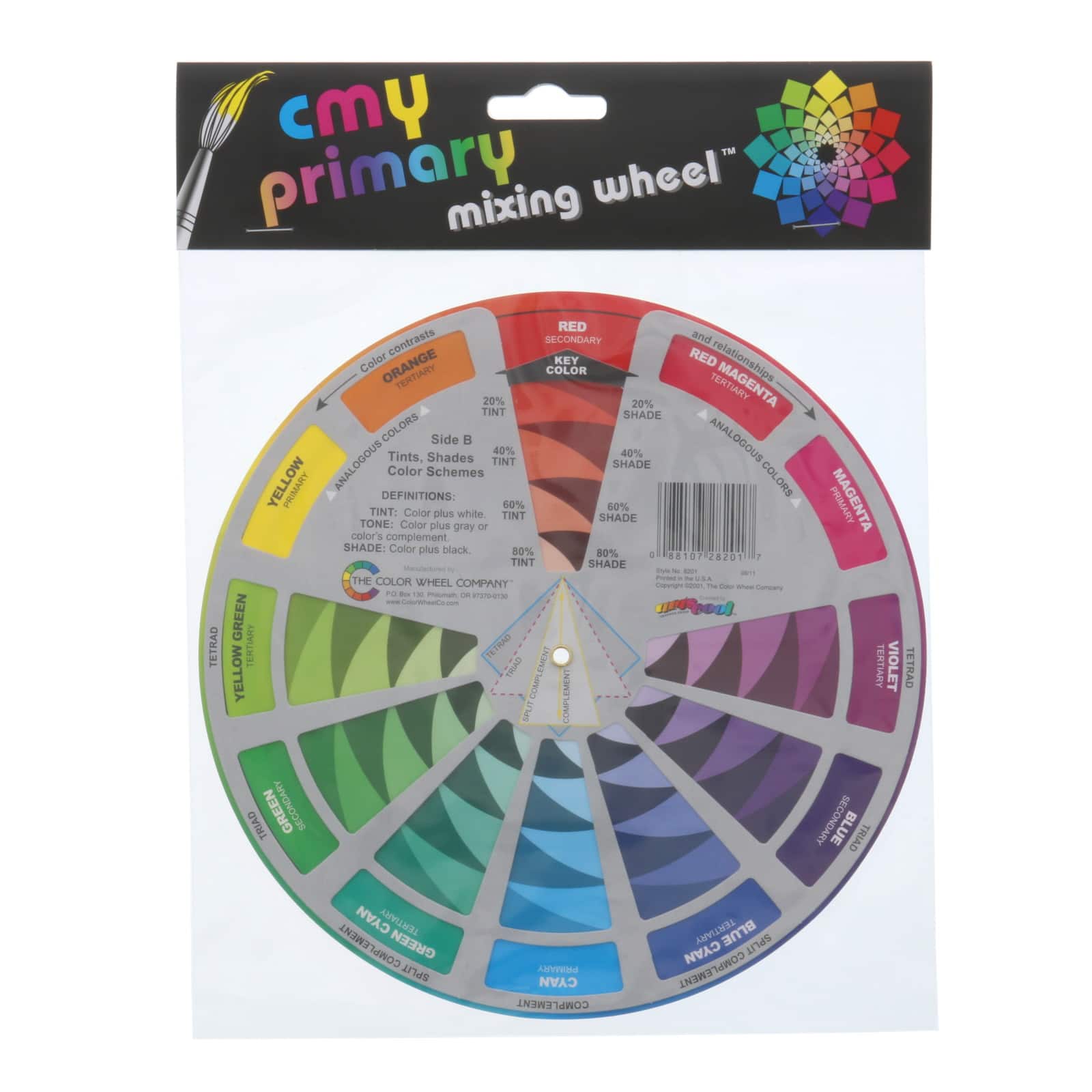 Color Wheel Co™ CMY Primary Mixing Wheel™