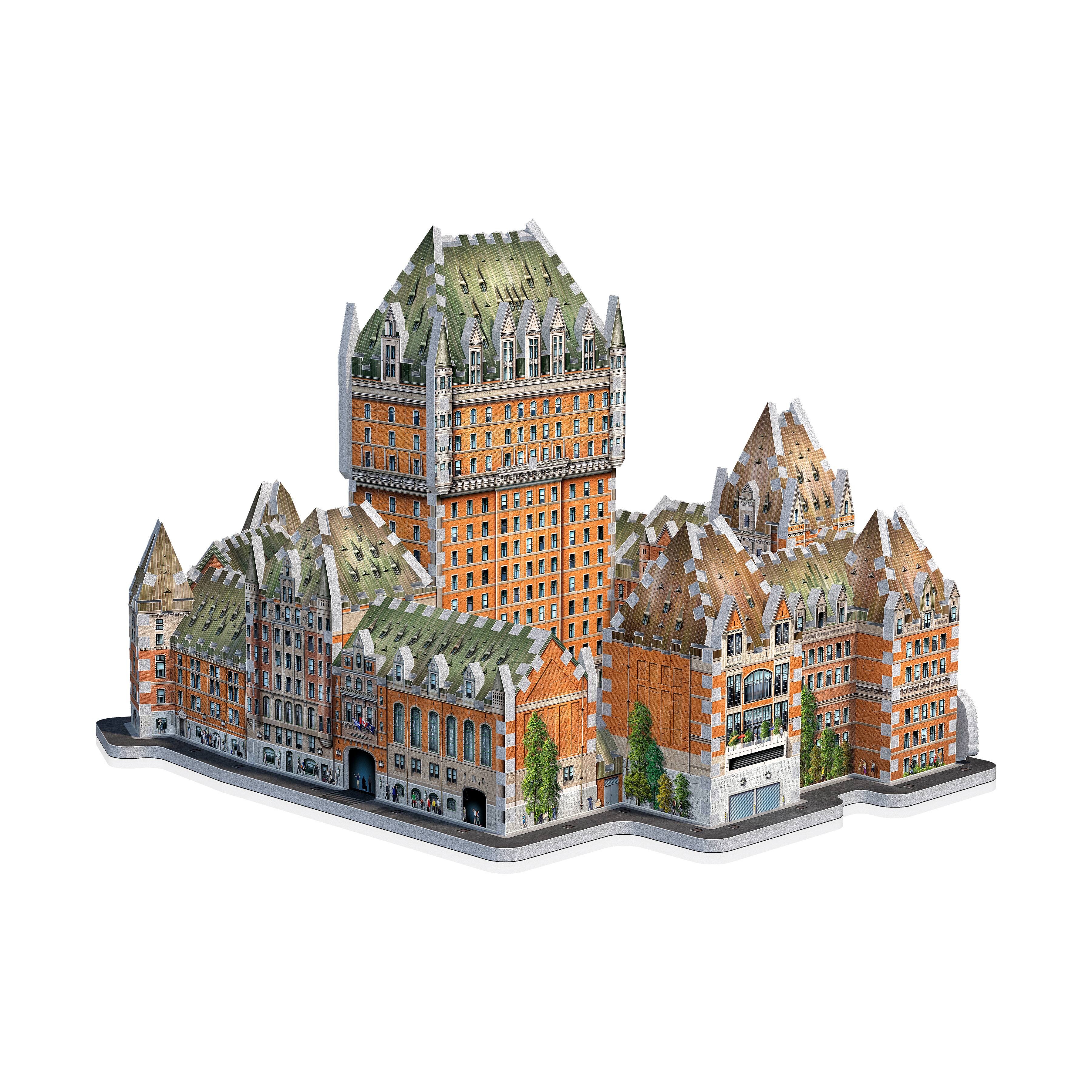 Castles &#x26; Cathedrals - Le Chateau Frontenac 3D Puzzle: 865 Pcs
