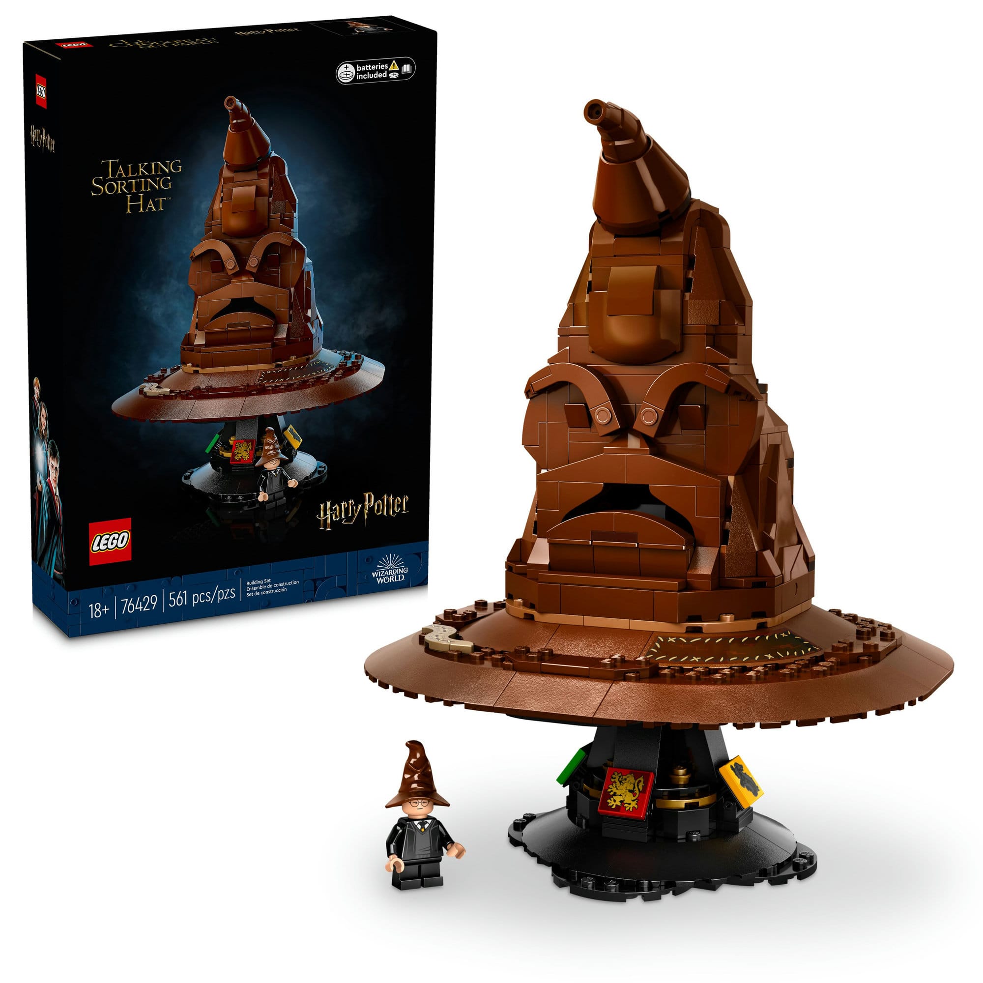 LEGO&#xAE; Harry Potter&#x2122; Talking Sorting Hat&#x2122; Set 76429