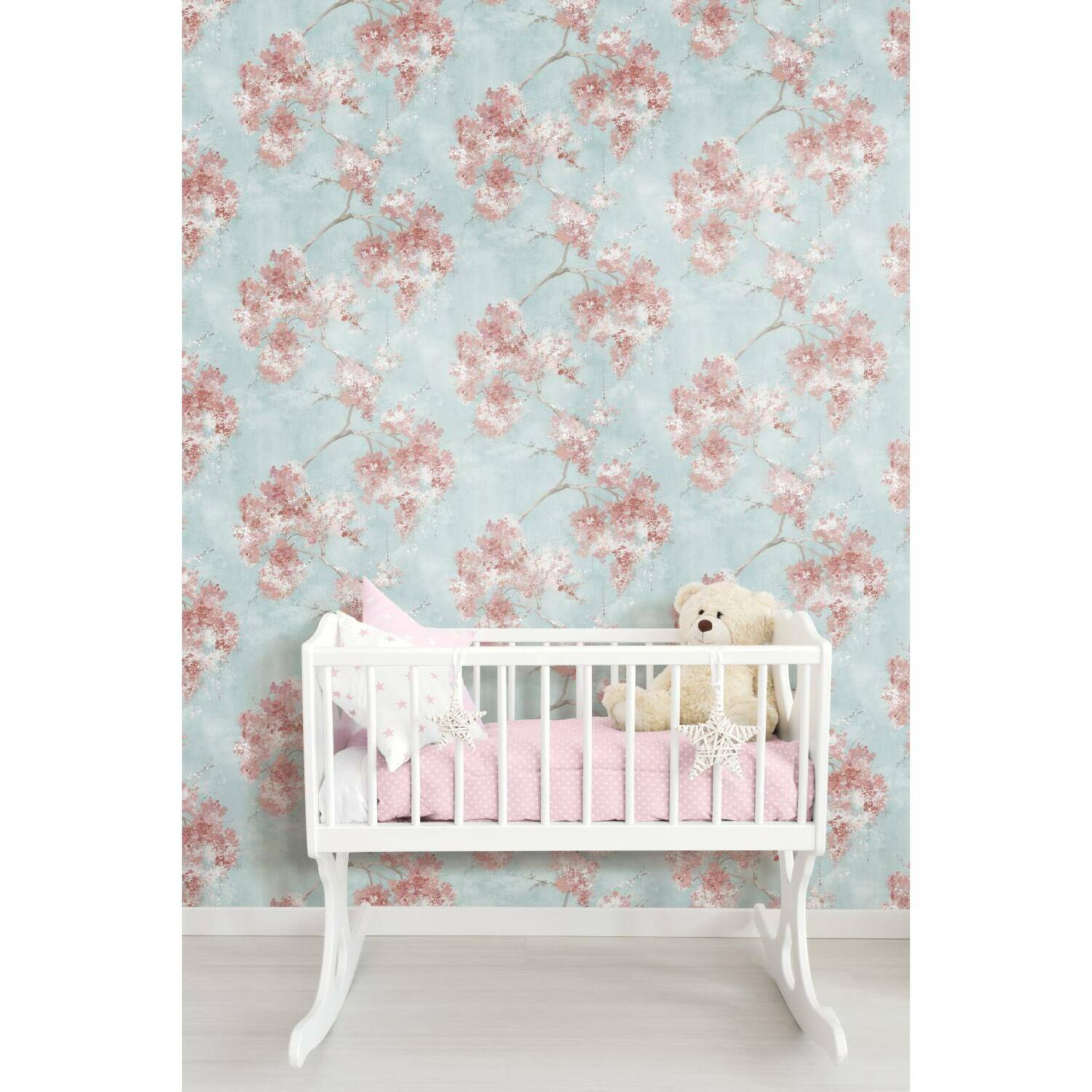 RoomMates Weeping Cherry Tree Blossom Peel &#x26; Stick Wallpaper