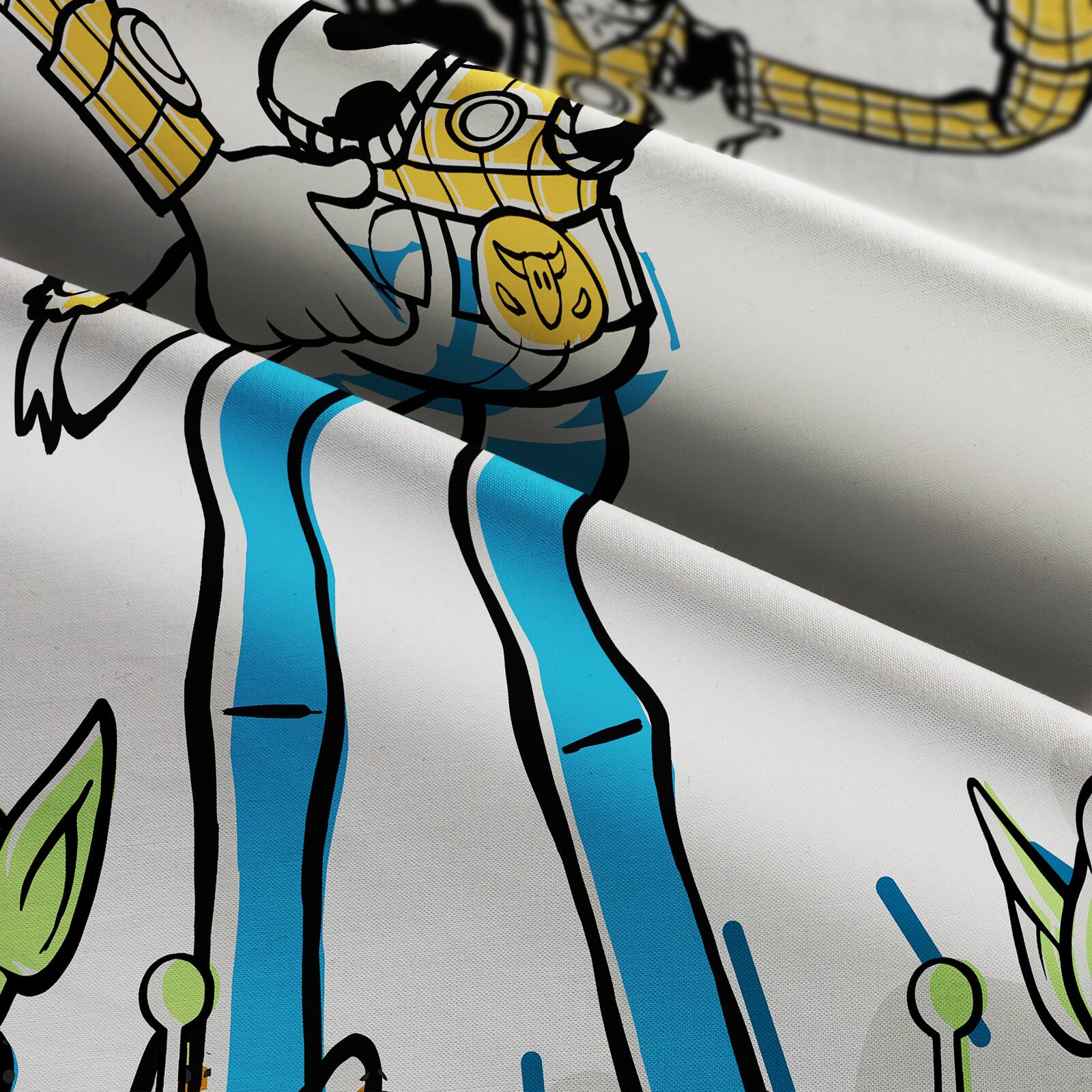 Springs Creative Disney® Pixar Toy Story Woody & Aliens Panel Cotton Fabric