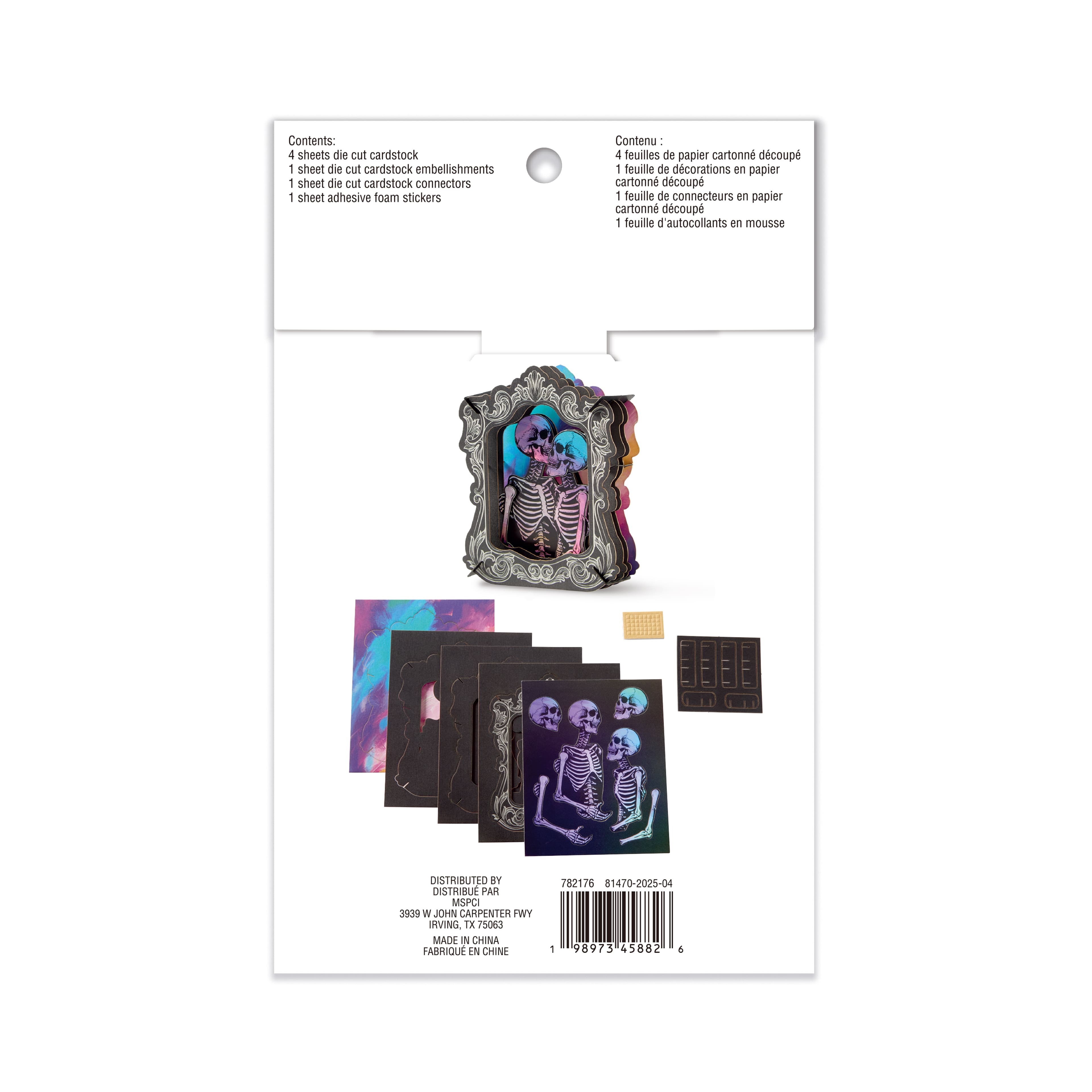 Skeleton Lovers Paper Diorama Kit by Recollections&#x2122;