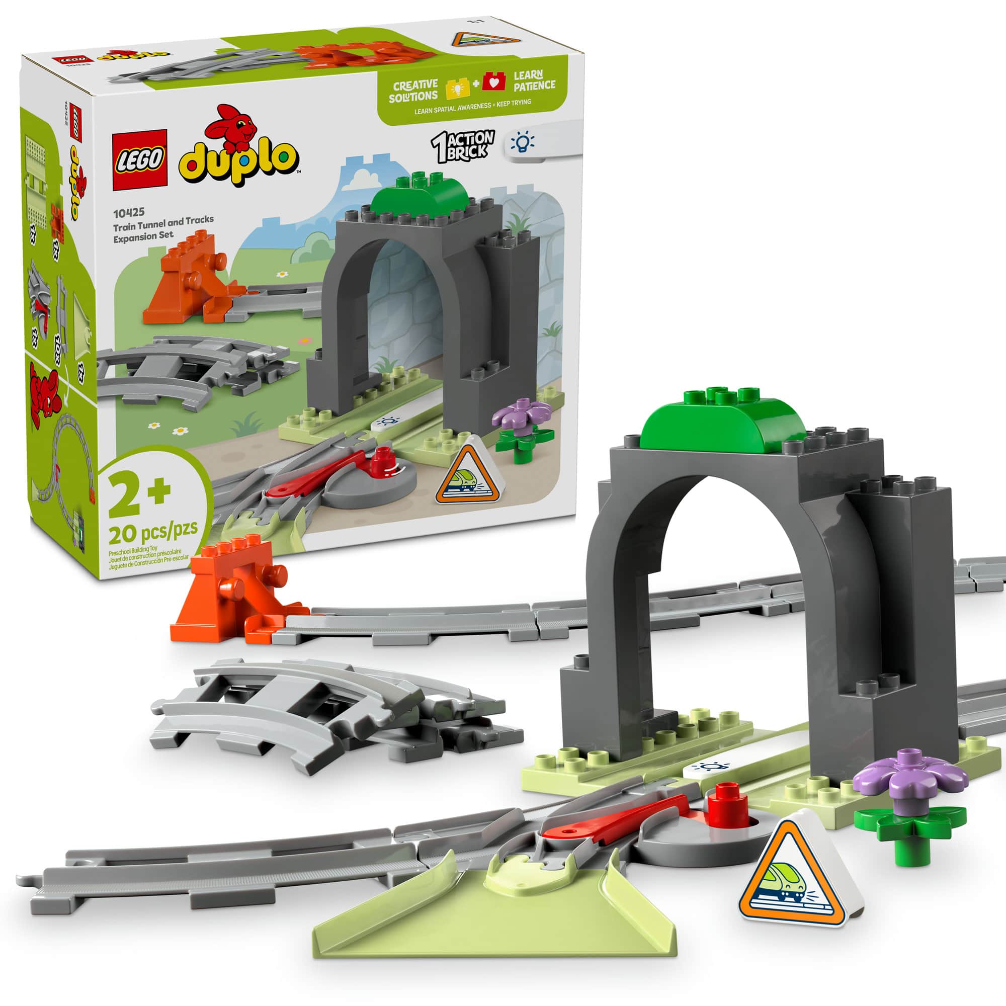 LEGO® DUPLO® Town Train Tunnel and Tracks Expansion Set 10425