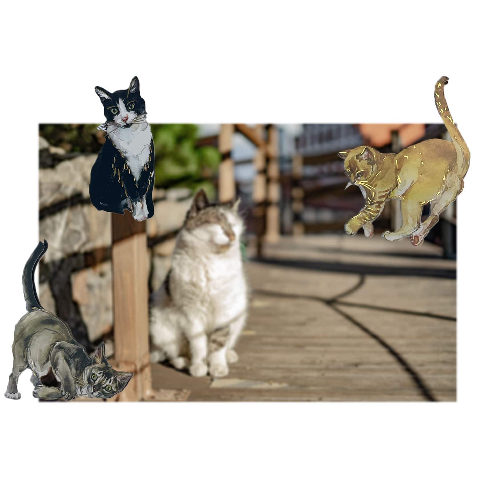 Cat Stickers by Recollections | Michaels
