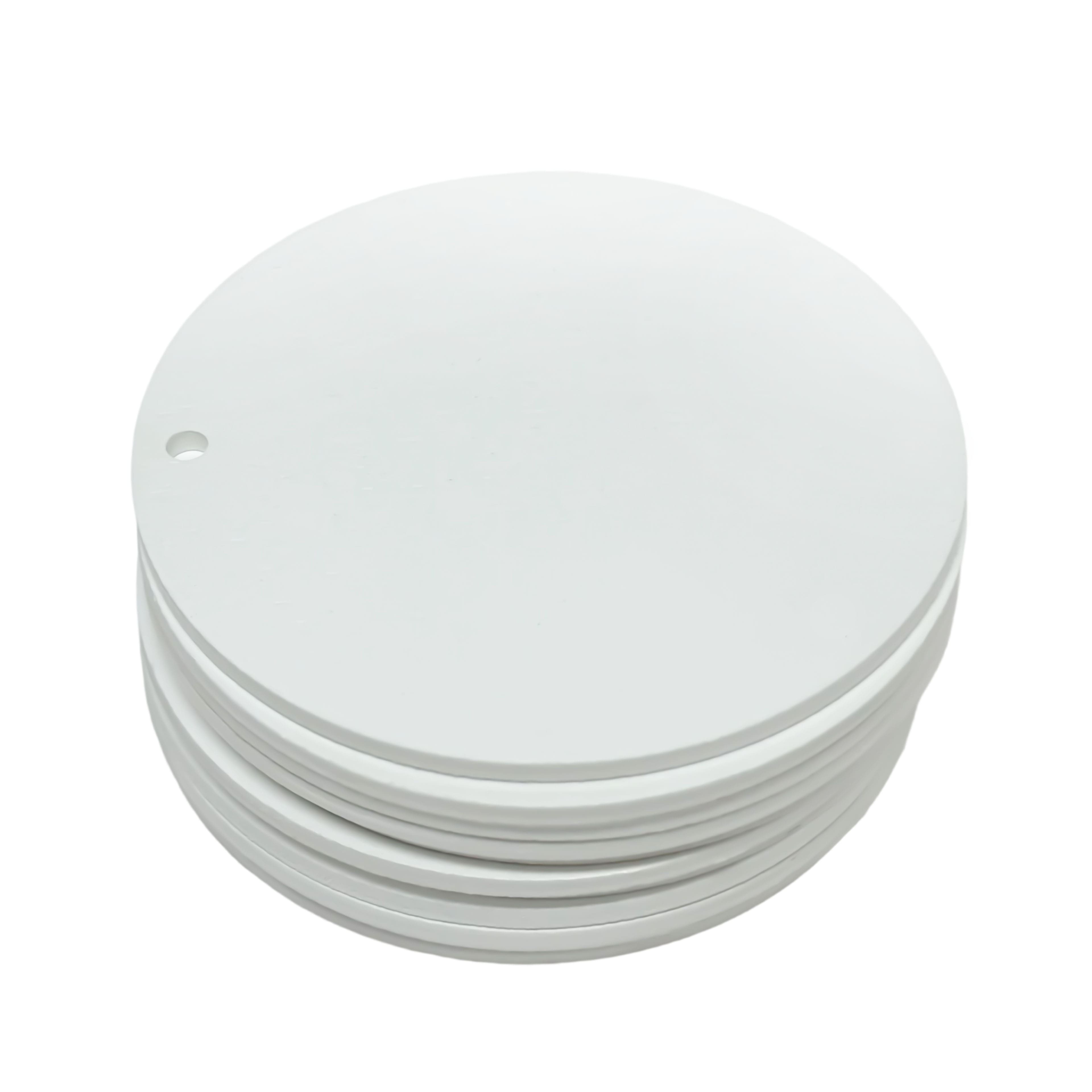 2.75&#x22; DIY Whitewashed Plywood Round Ornaments, 12ct. by Make Market&#xAE;